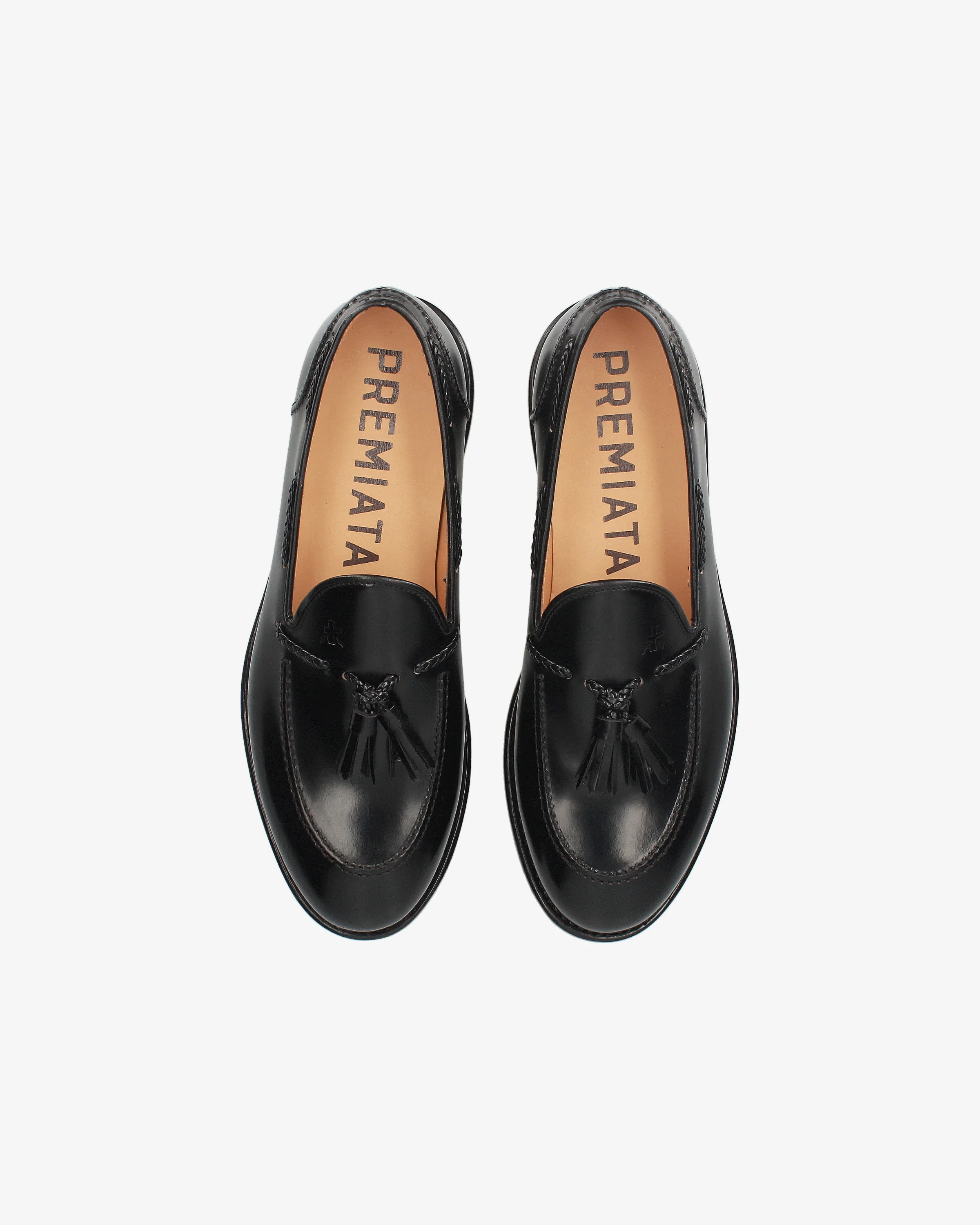 Leather moccasins with tassels - Image 6