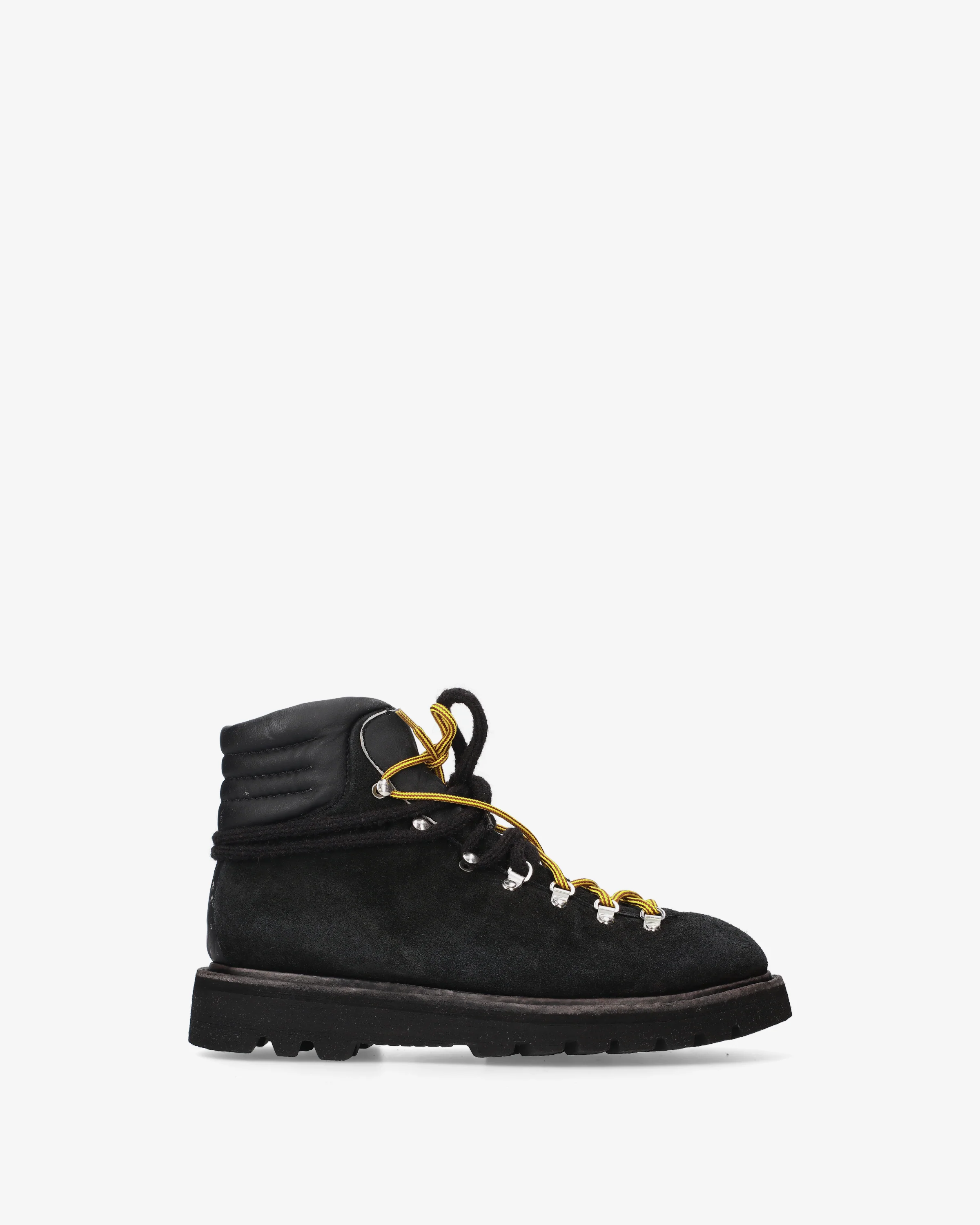 Lace-up cloth boots