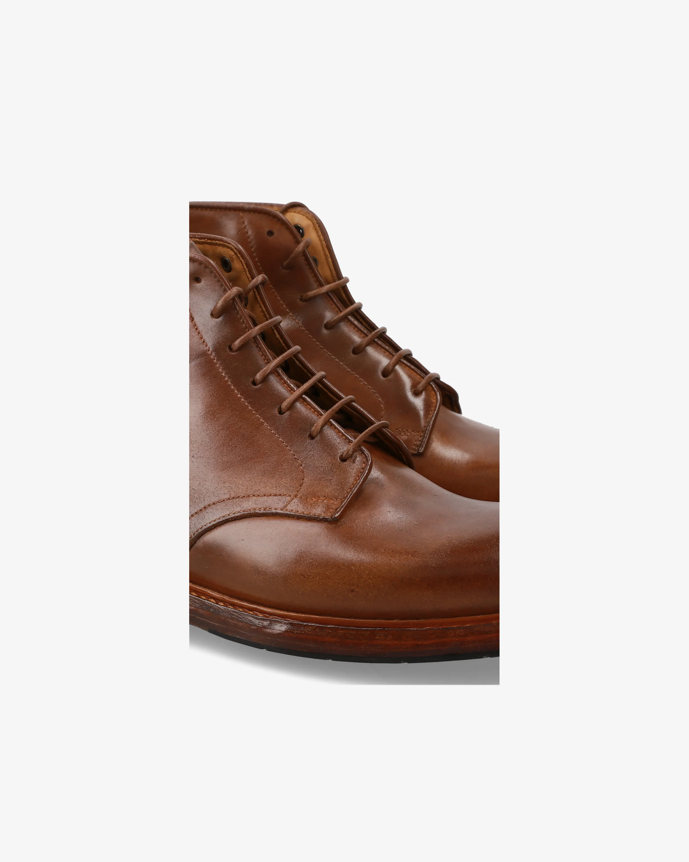 Cordovan lace-up ankle boots - Image 6