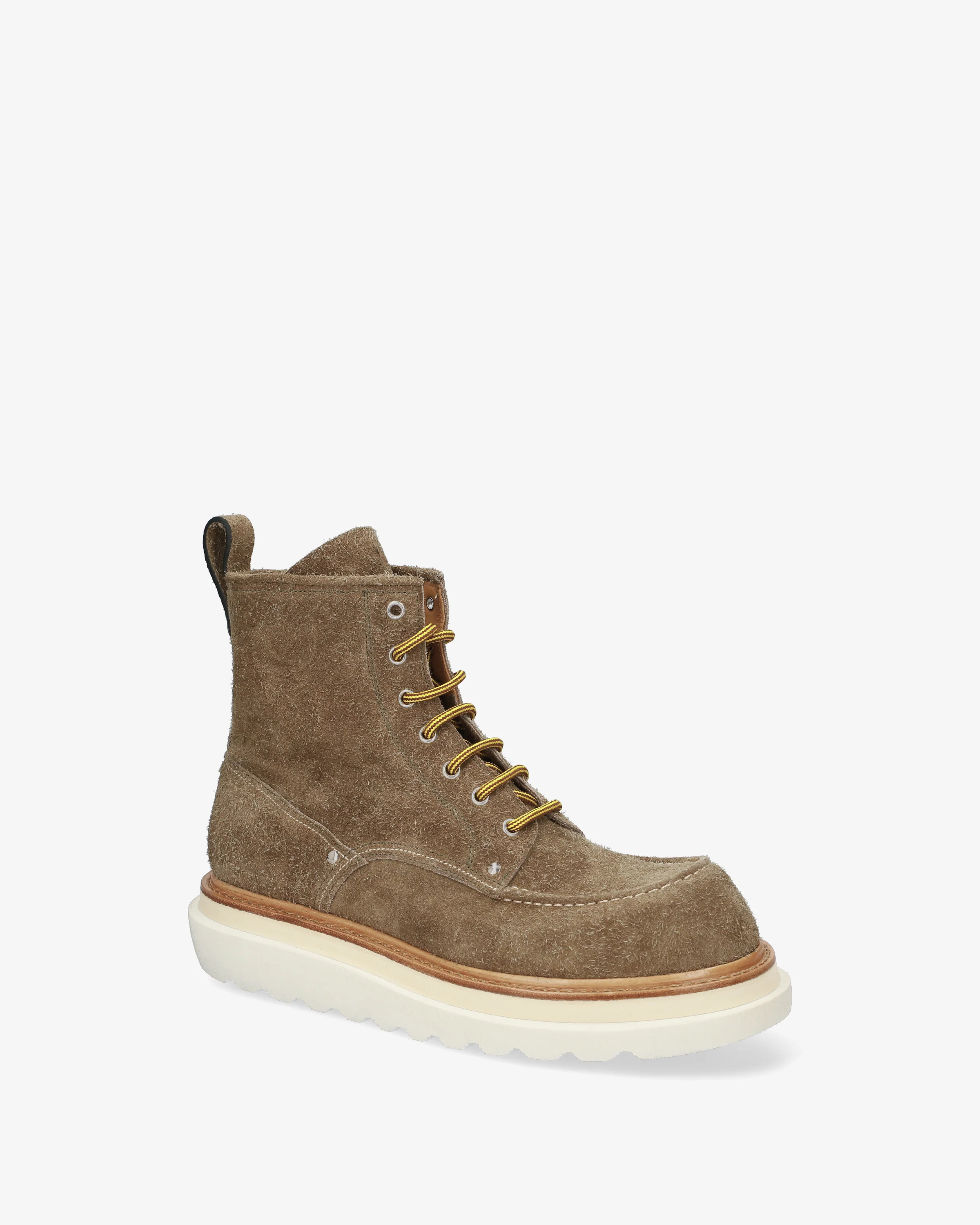 Suede lace-up ankle boots - Image 2
