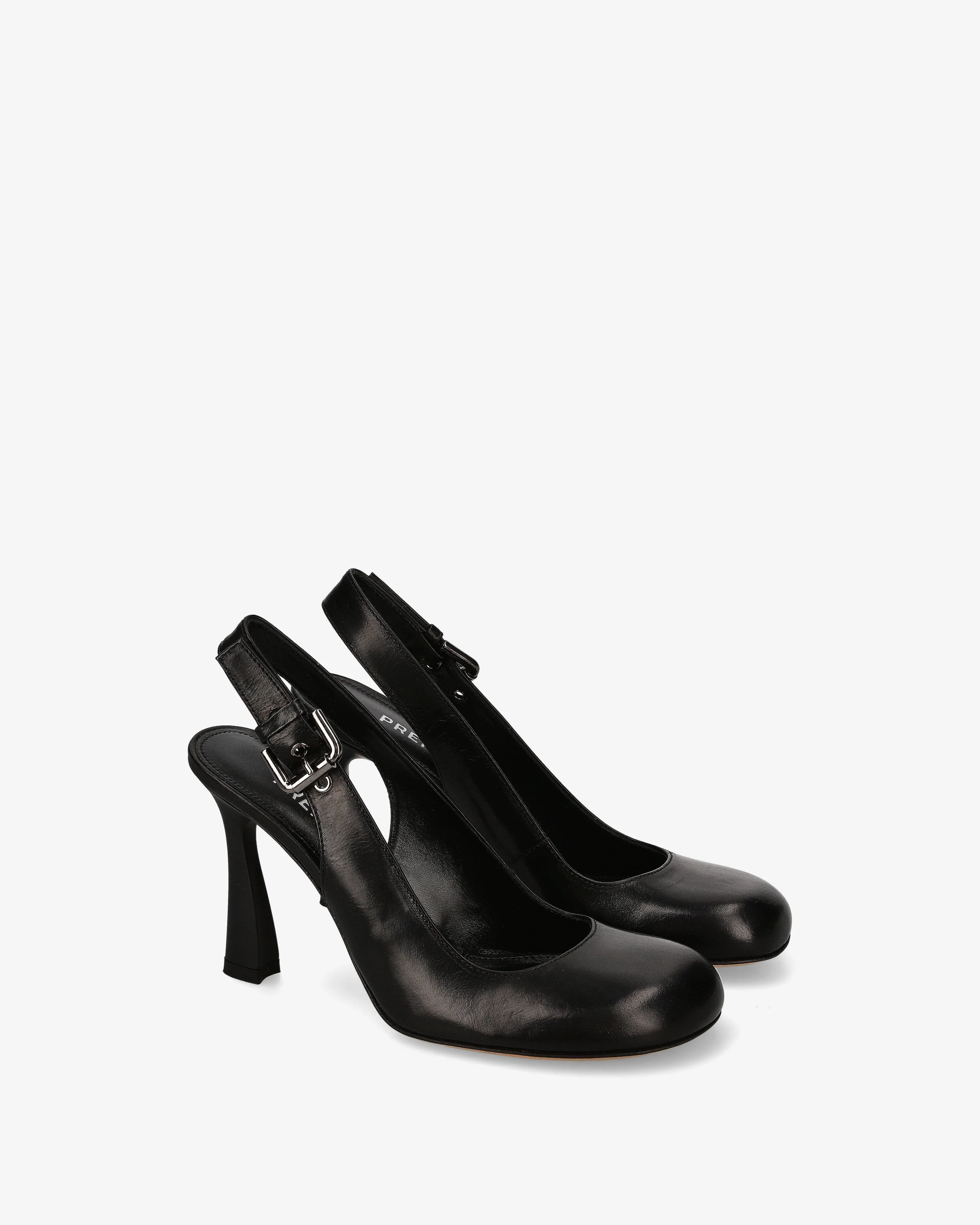 Leather slingback pumps - Image 2