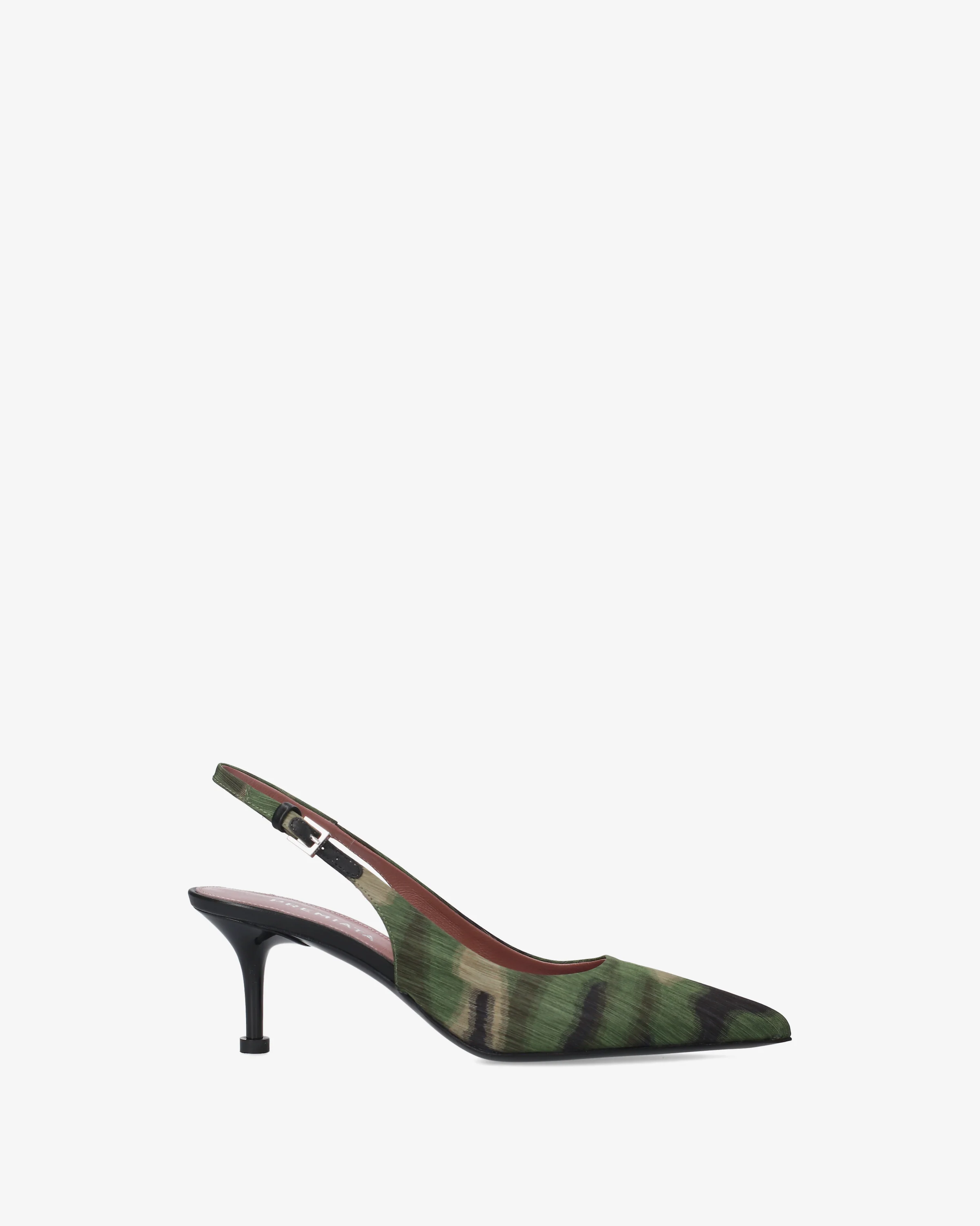 Slingback pumps in fabric