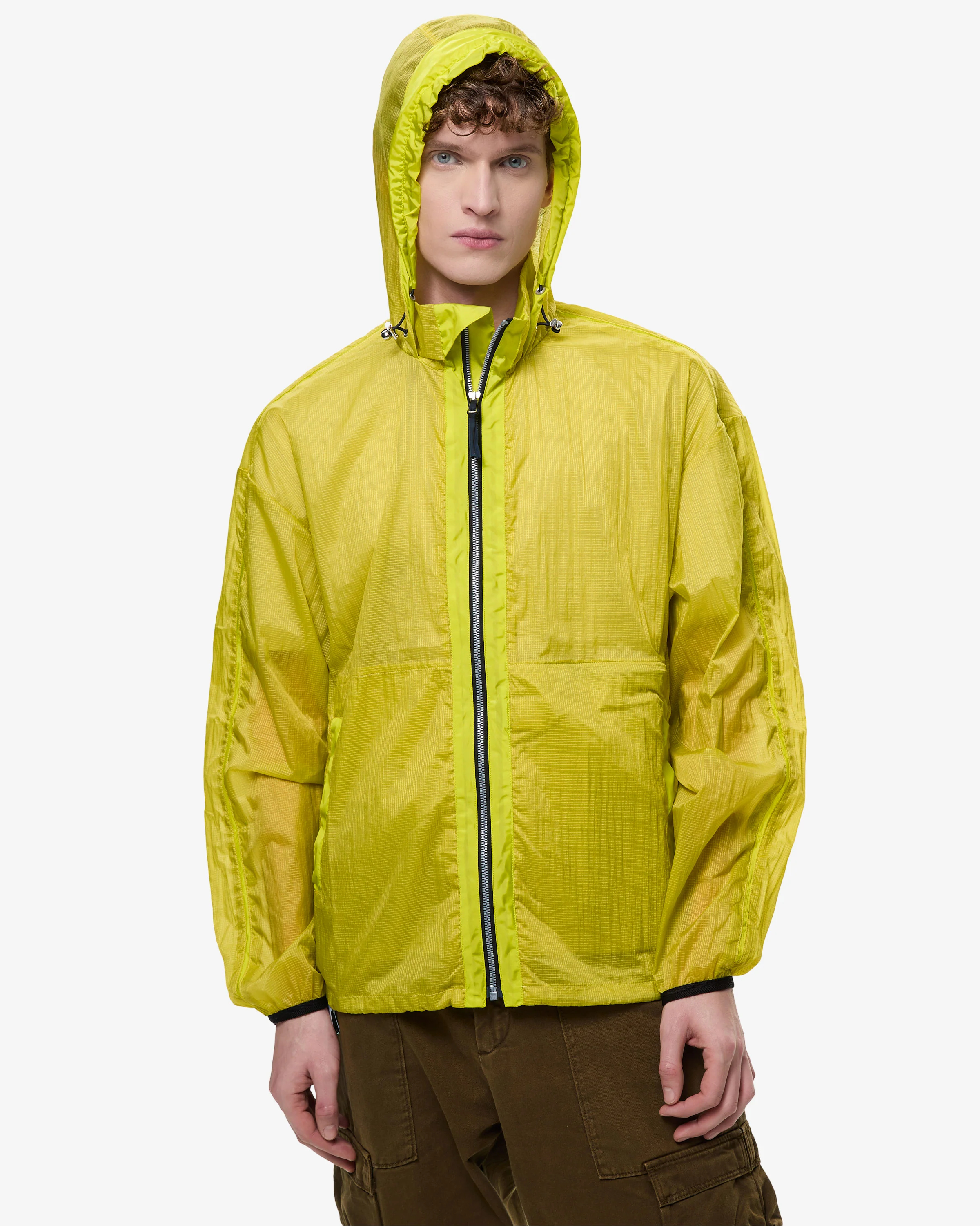 Ripstop Lime Wind Jacket - Image 2