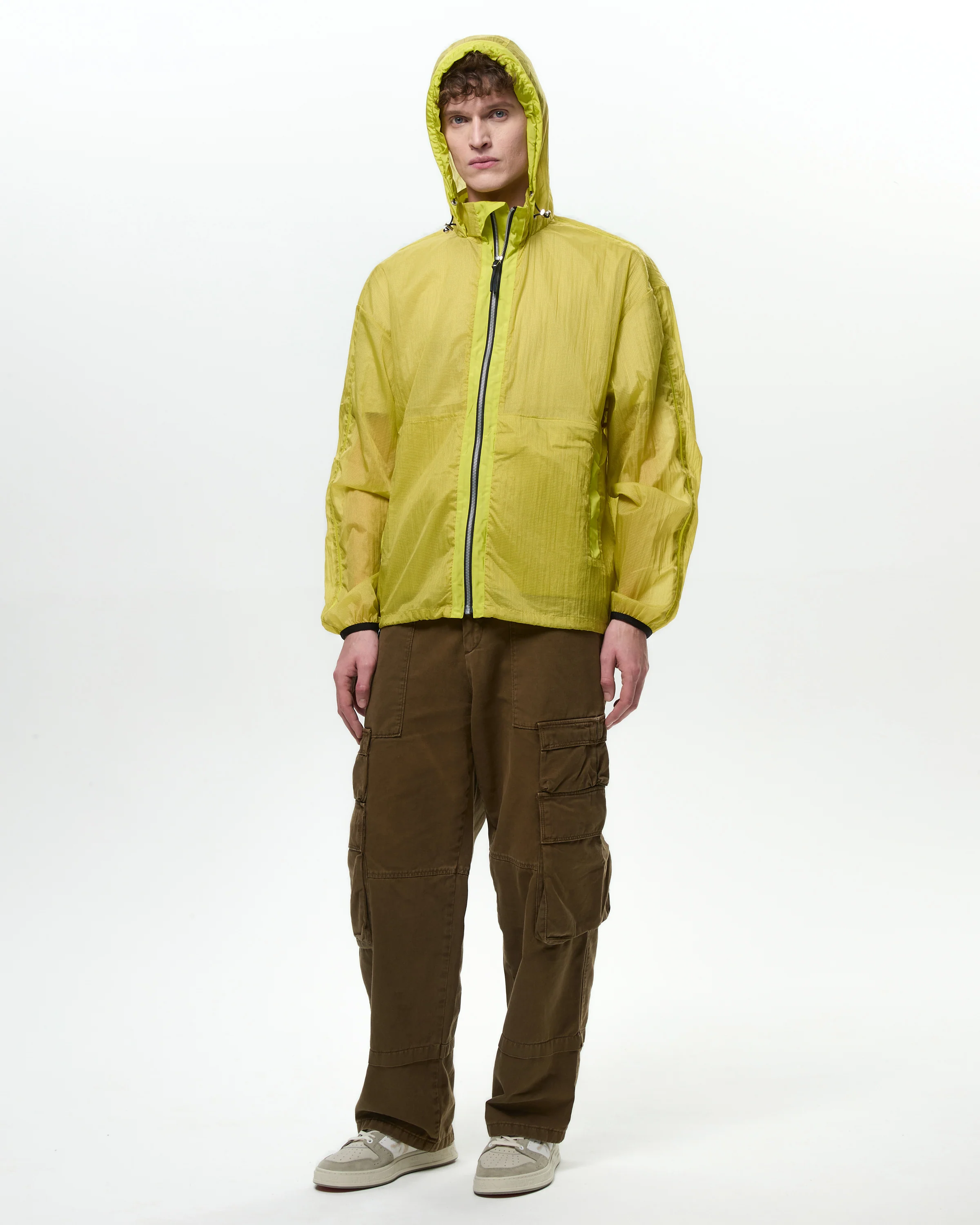 Ripstop Lime Wind Jacket - Image 4