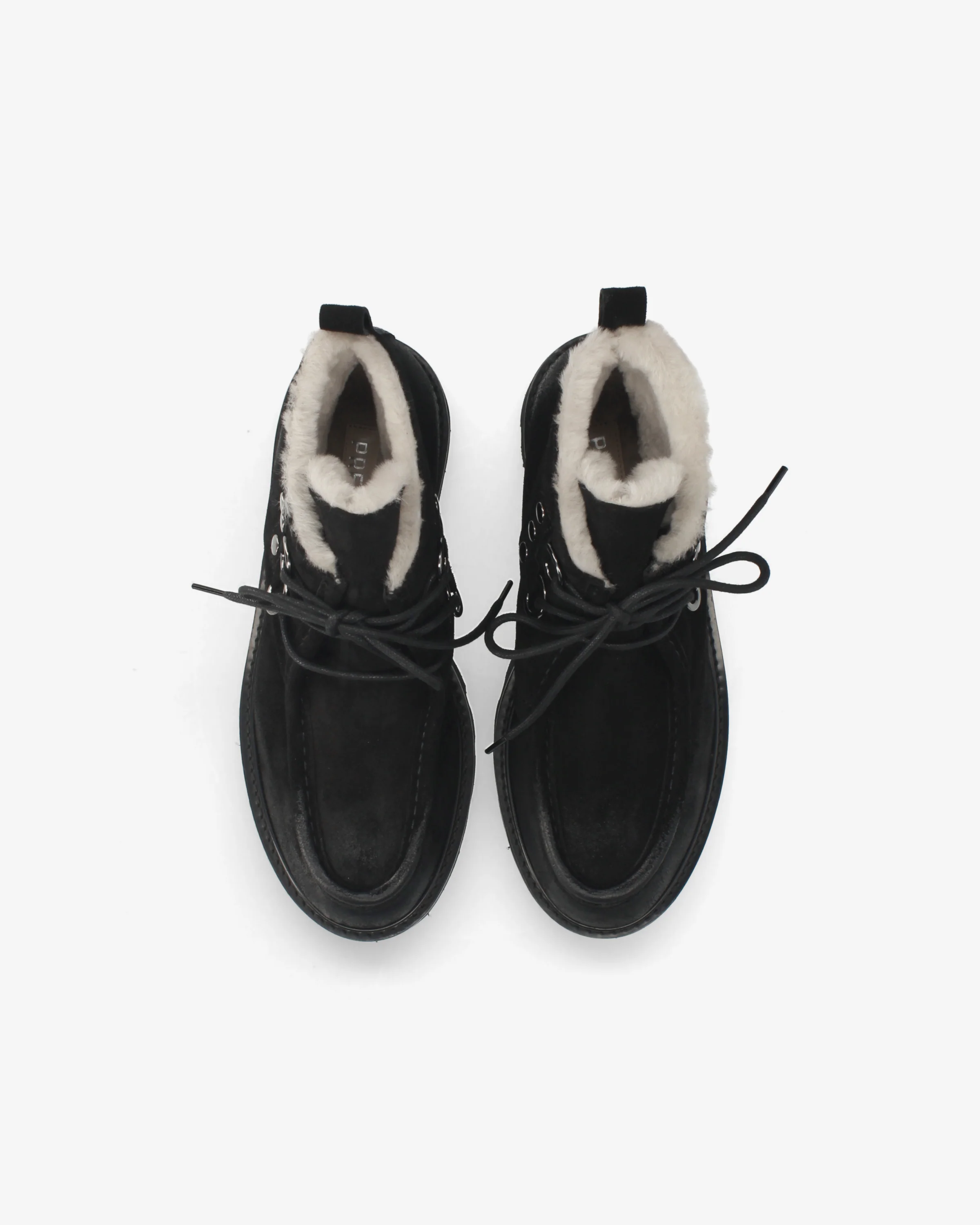 Suede ankle boots with sheepskin lining - Image 6