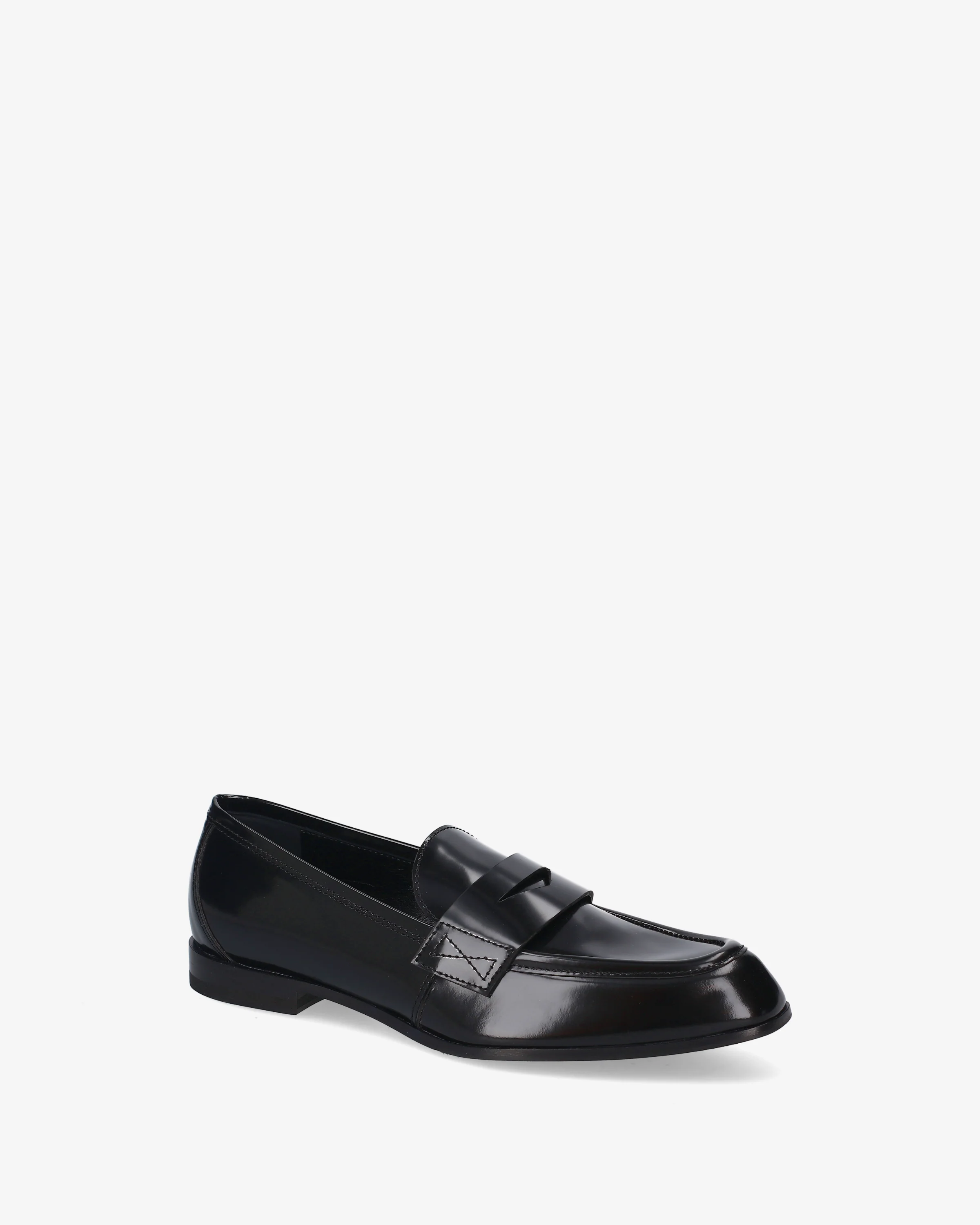 Brushed leather loafer - Image 4