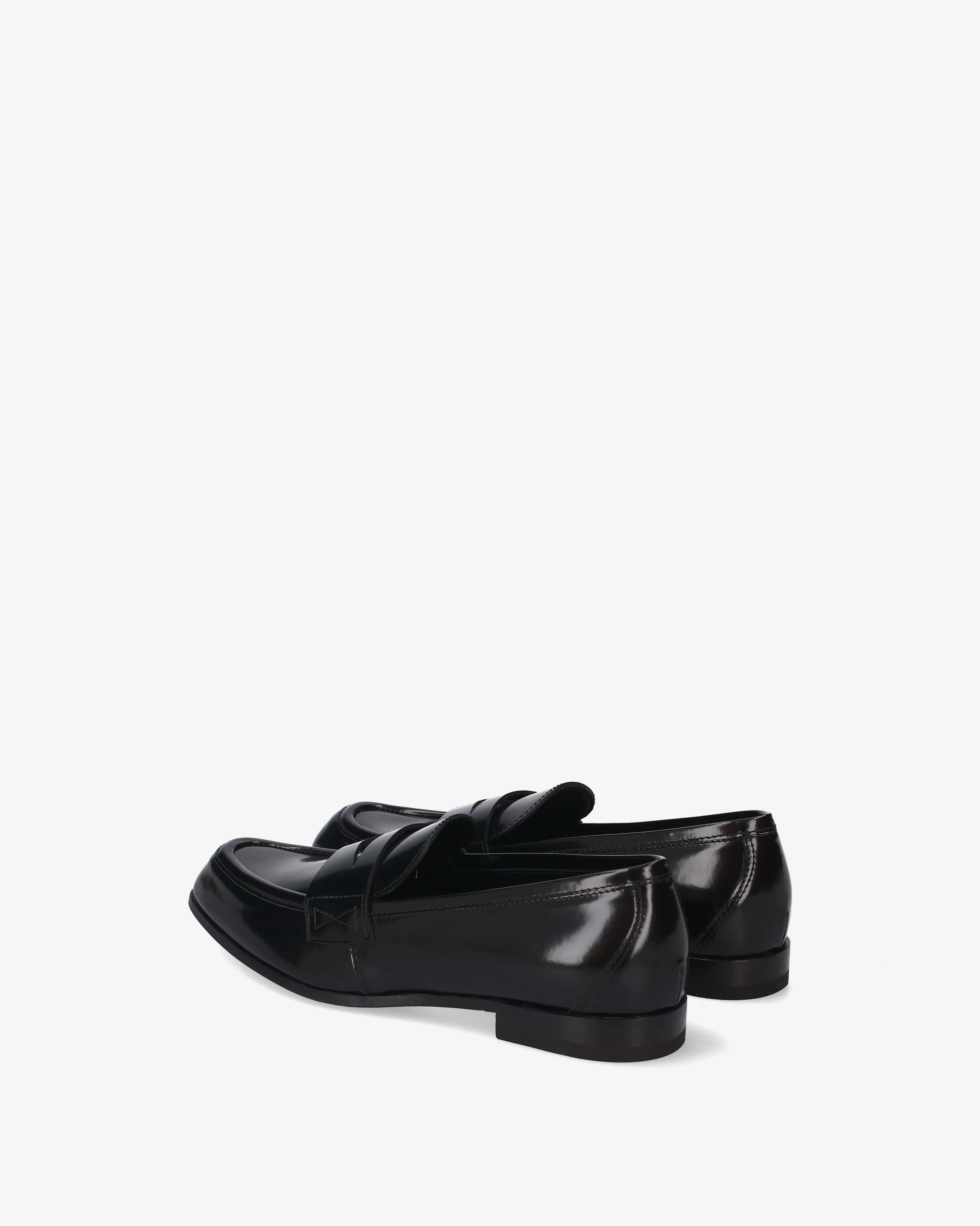 Brushed leather loafer - Image 5