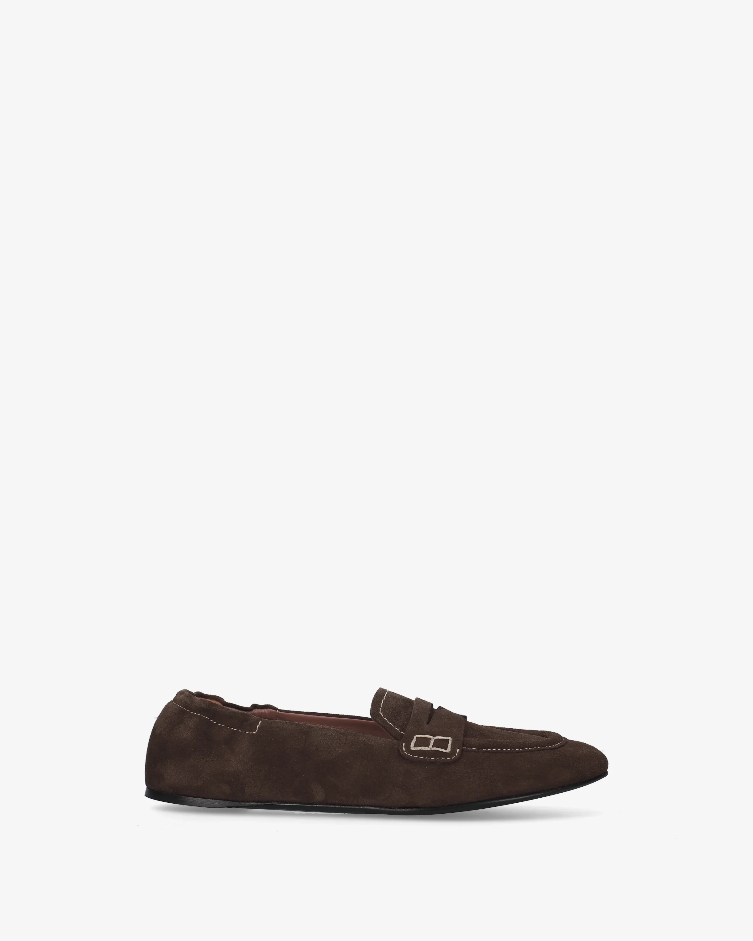 Suede moccasin