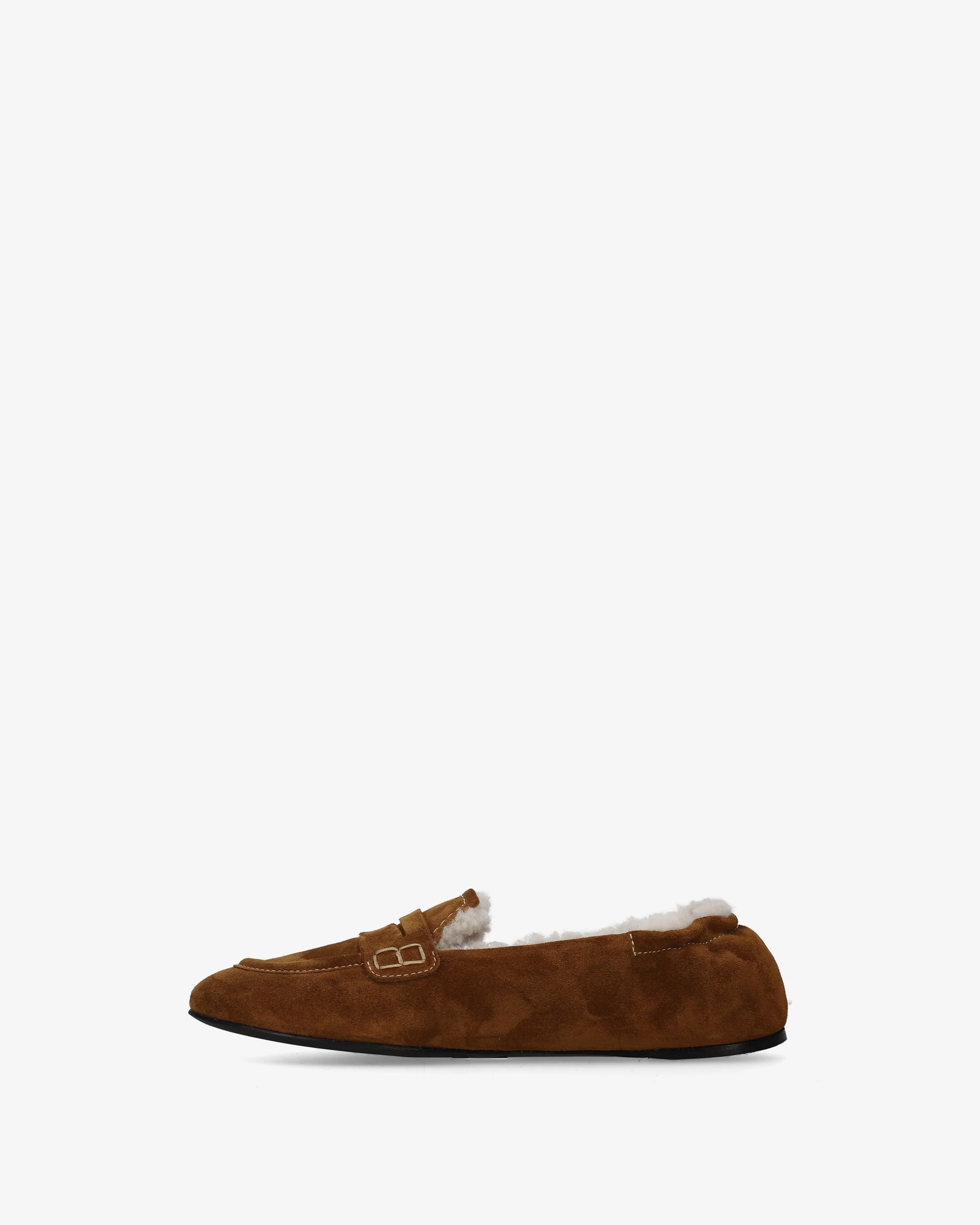 Split-leather moccasin with sheepskin lining - Image 3
