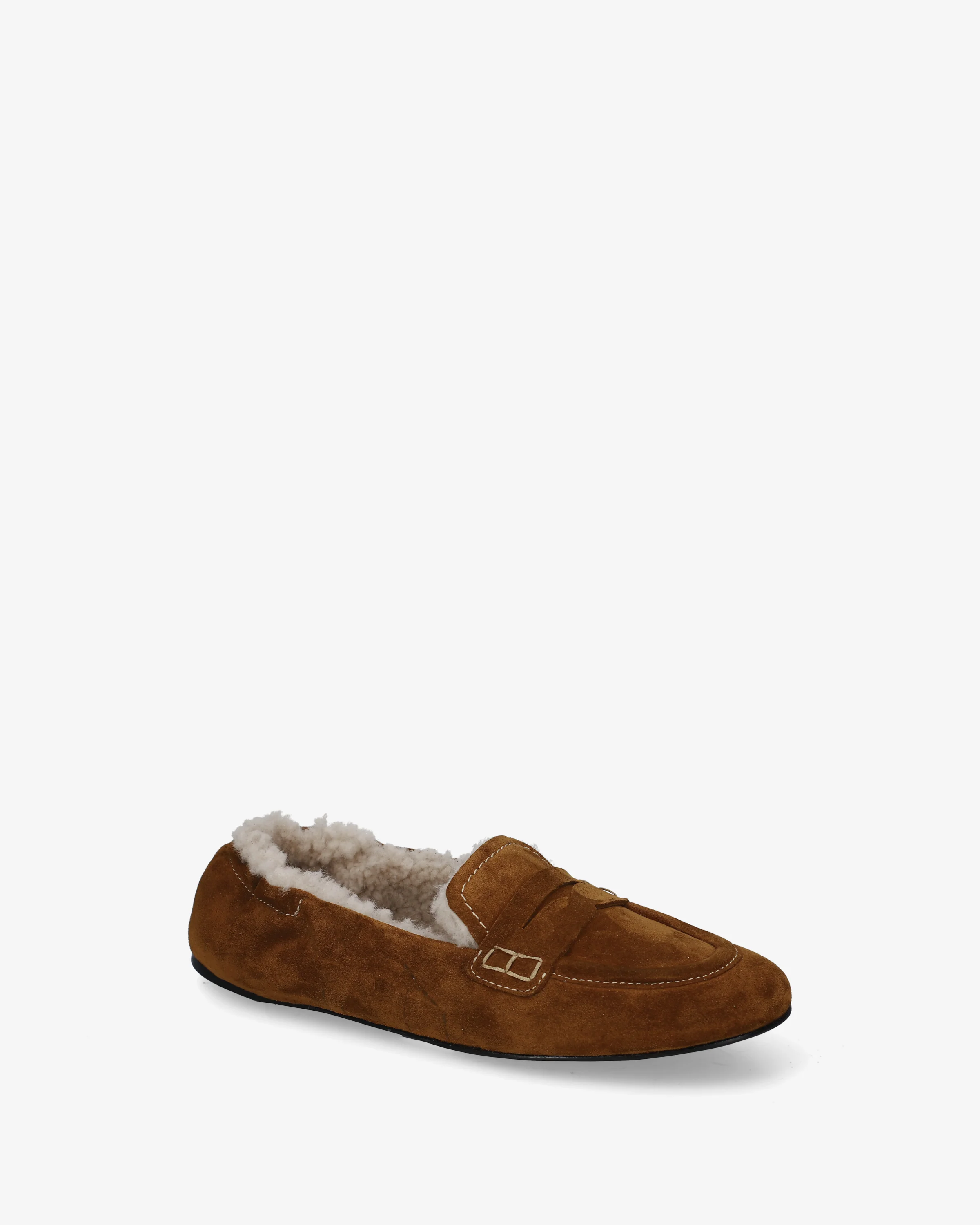Split-leather moccasin with sheepskin lining - Image 4
