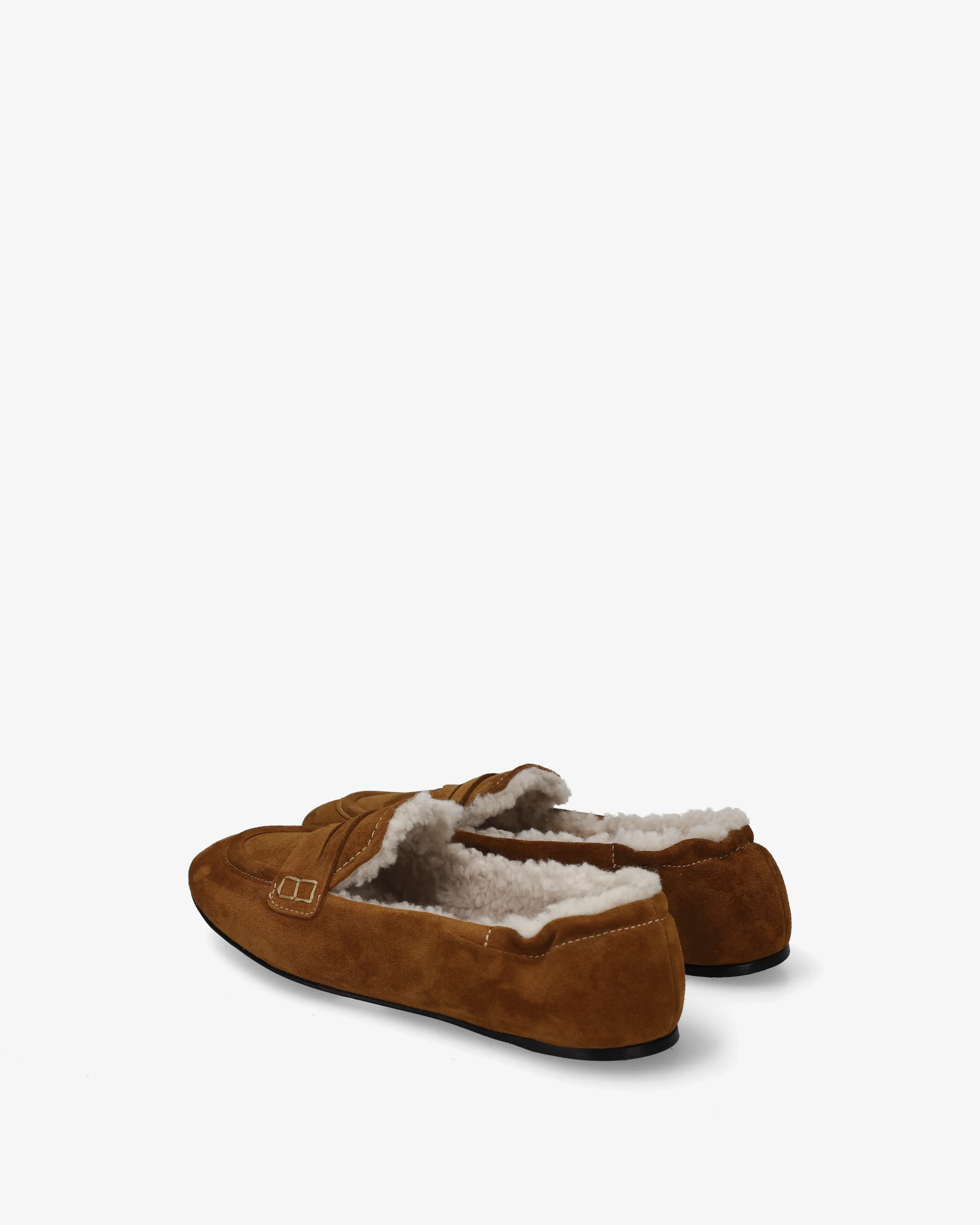 Split-leather moccasin with sheepskin lining - Image 5