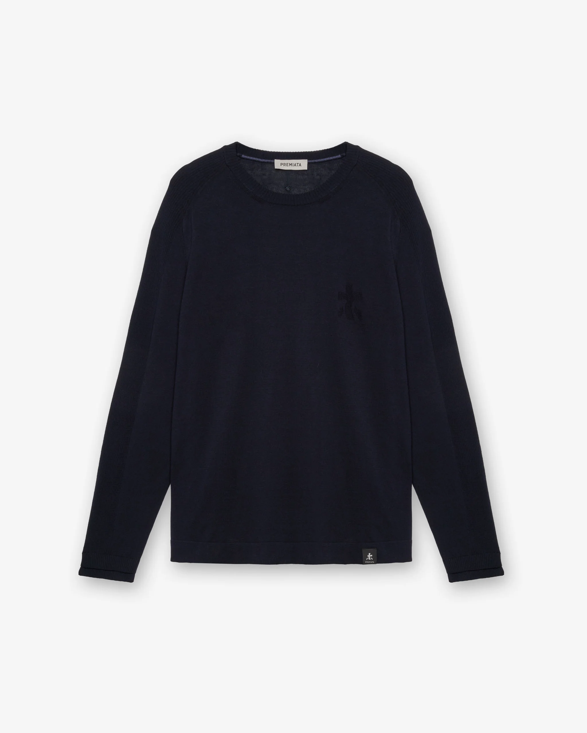 Cotton crew neck sweater