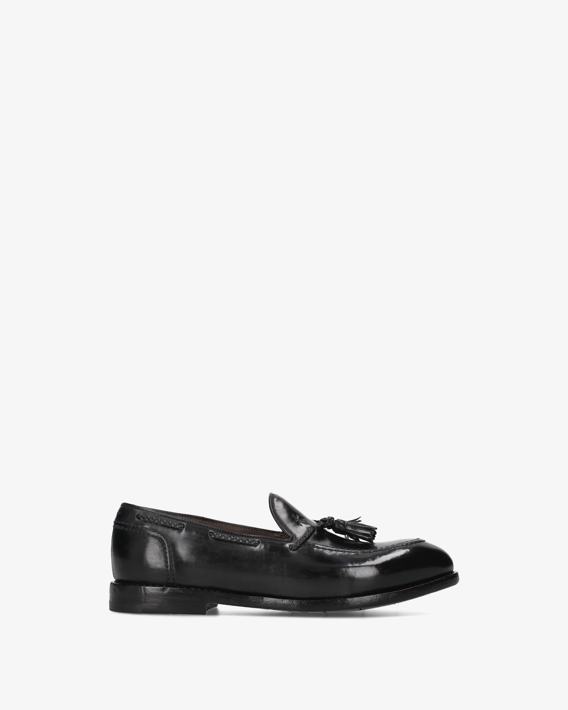 Cola king brass black loafers