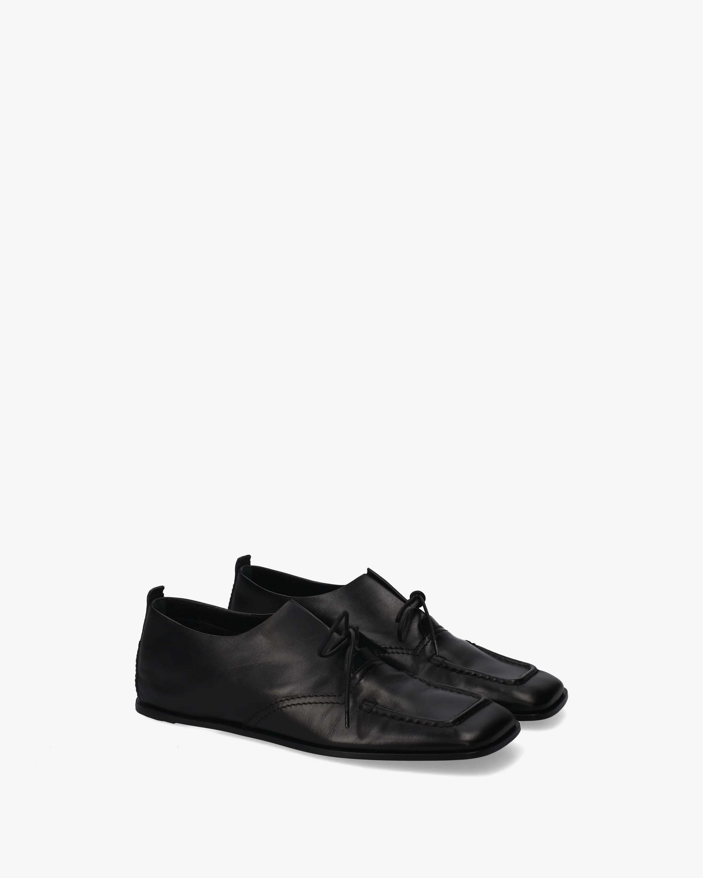 Minimalist leather loafers - Image 2