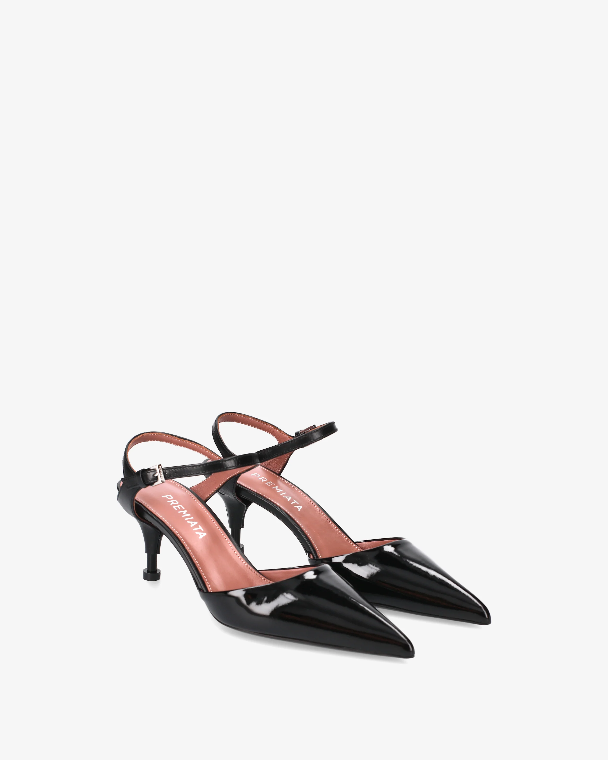 Patent leather slingback pumps - Image 2