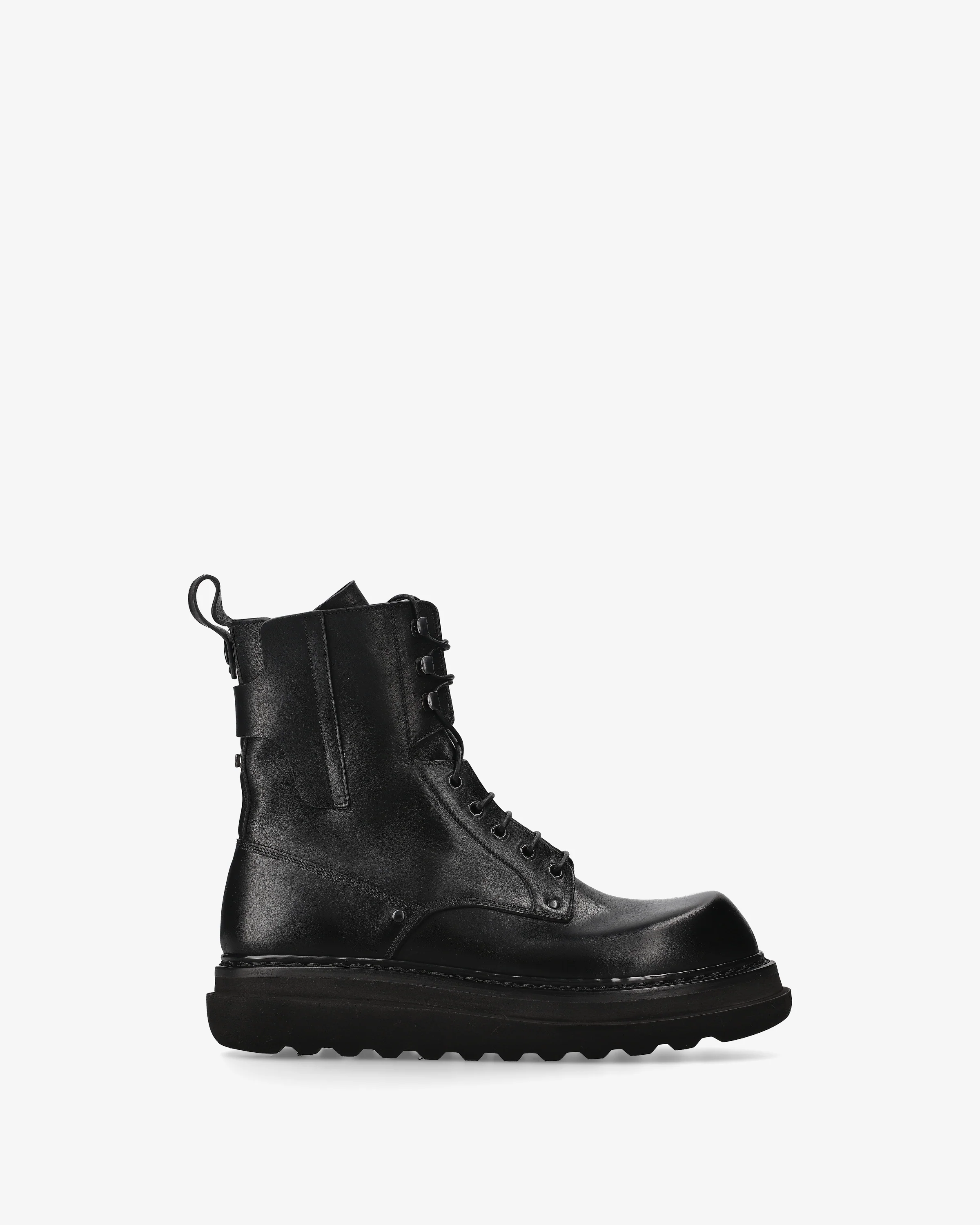 Polacchini in Pelle Nera