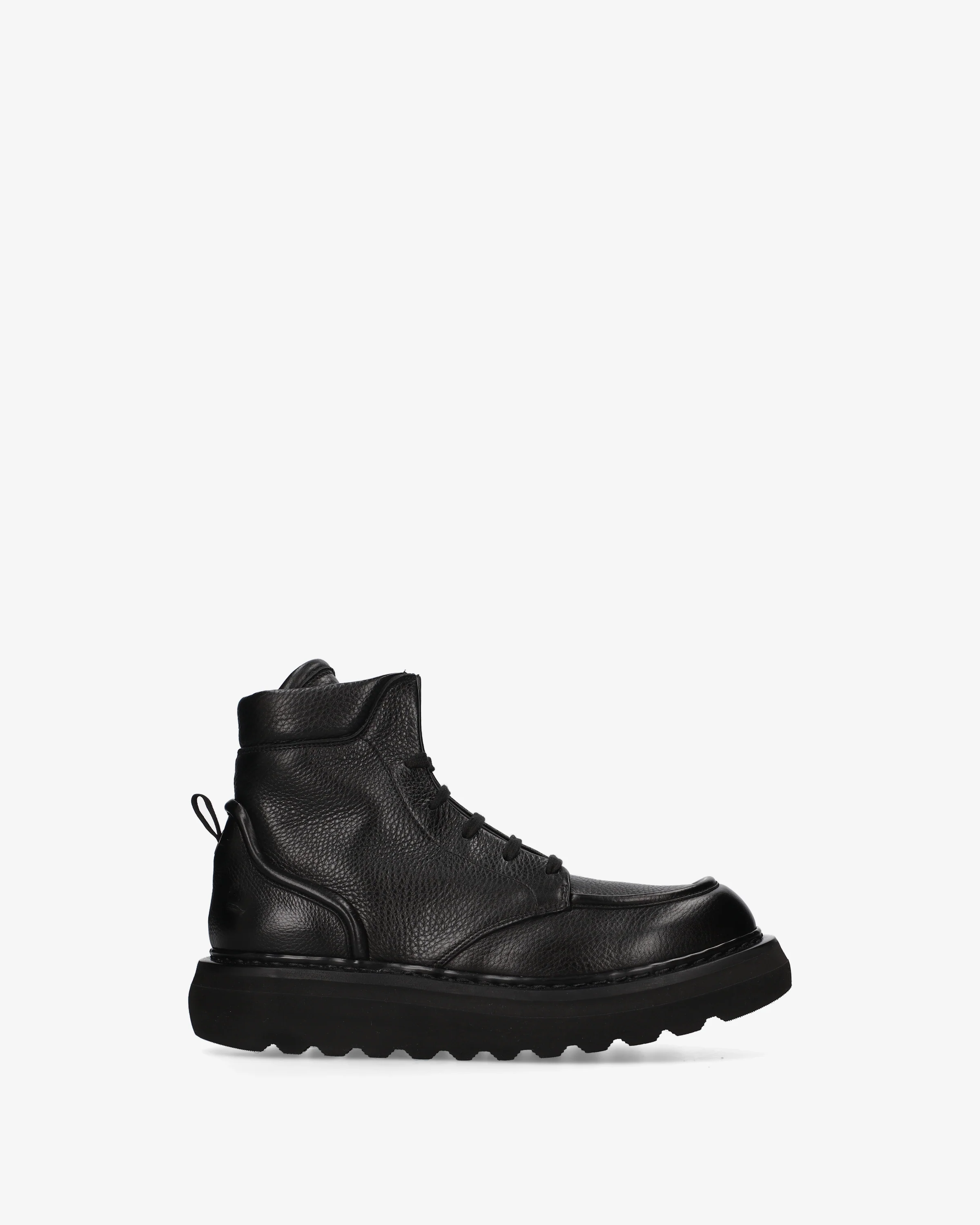 Polacchini in Pelle Nera