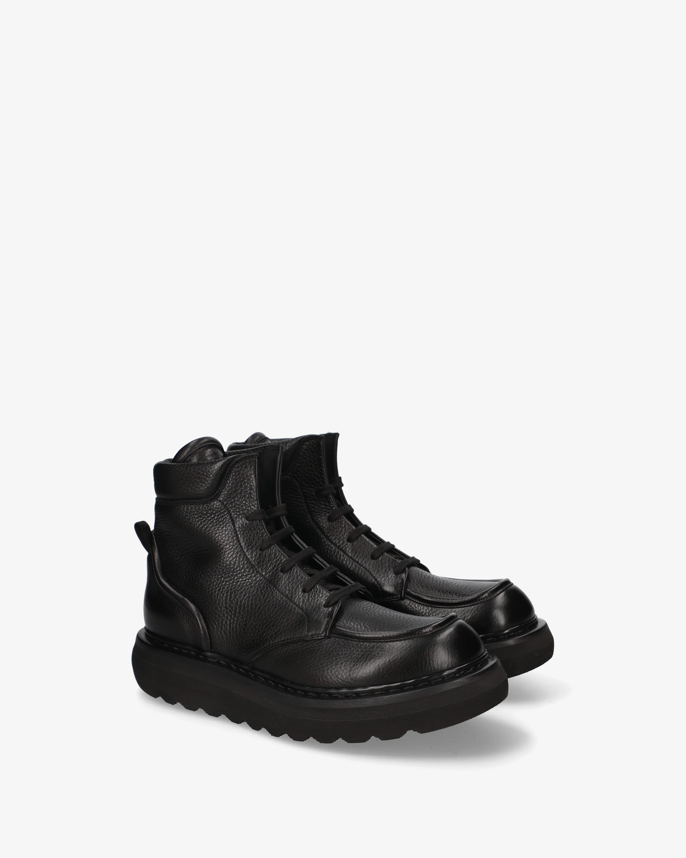Polacchini in Pelle Nera - Image 2