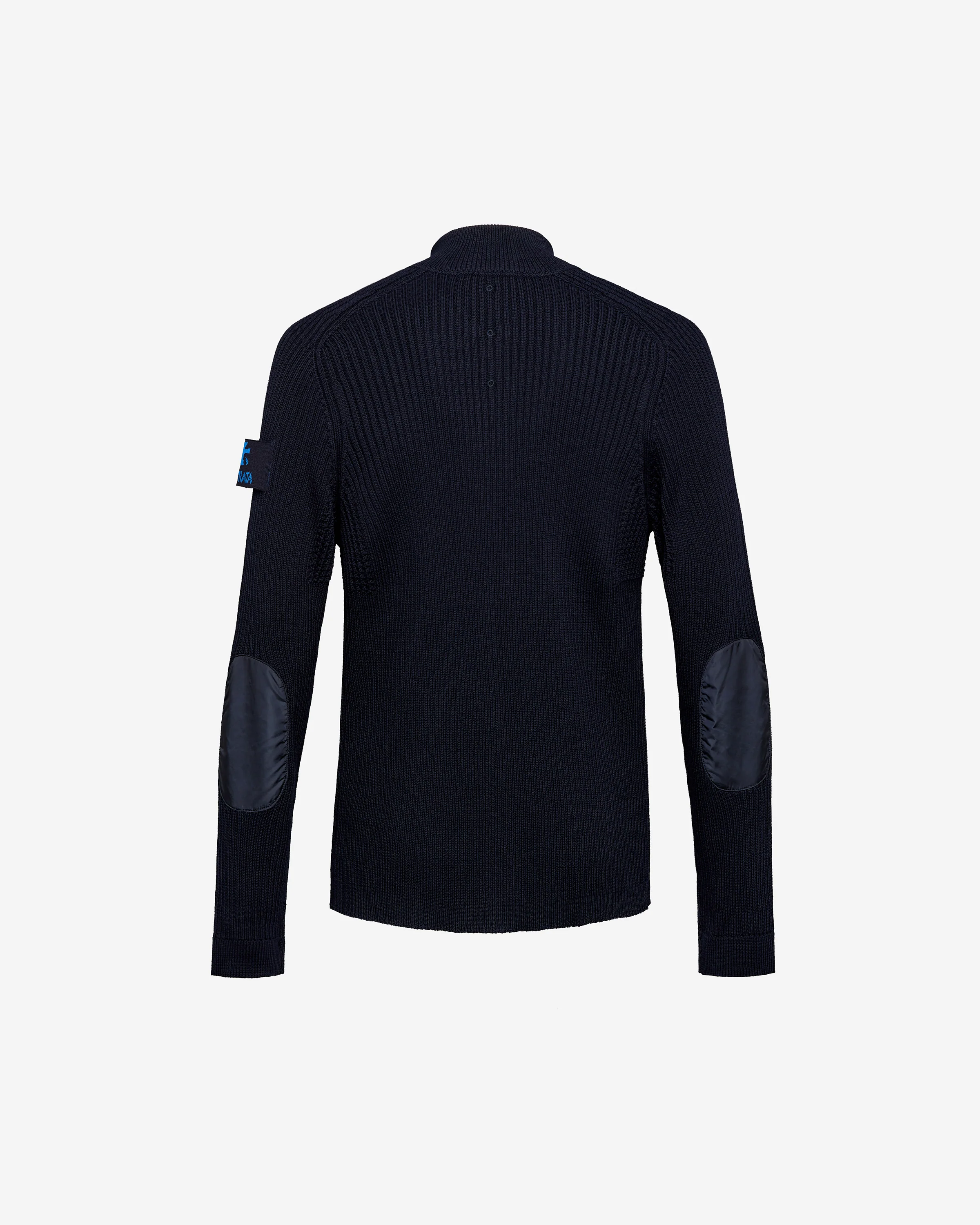 Wool cardigan with zipper - Image 3
