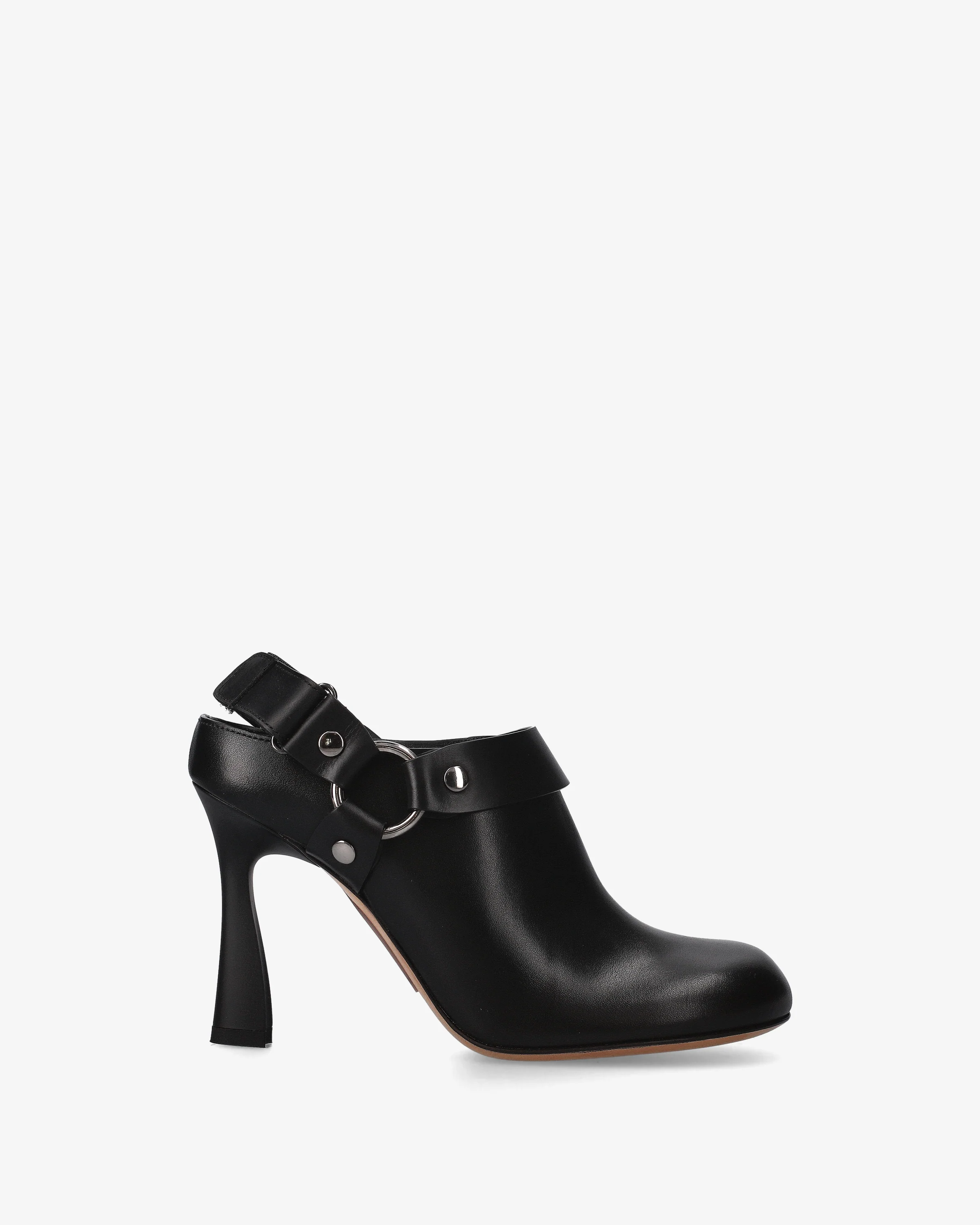 Sabot harness in pelle