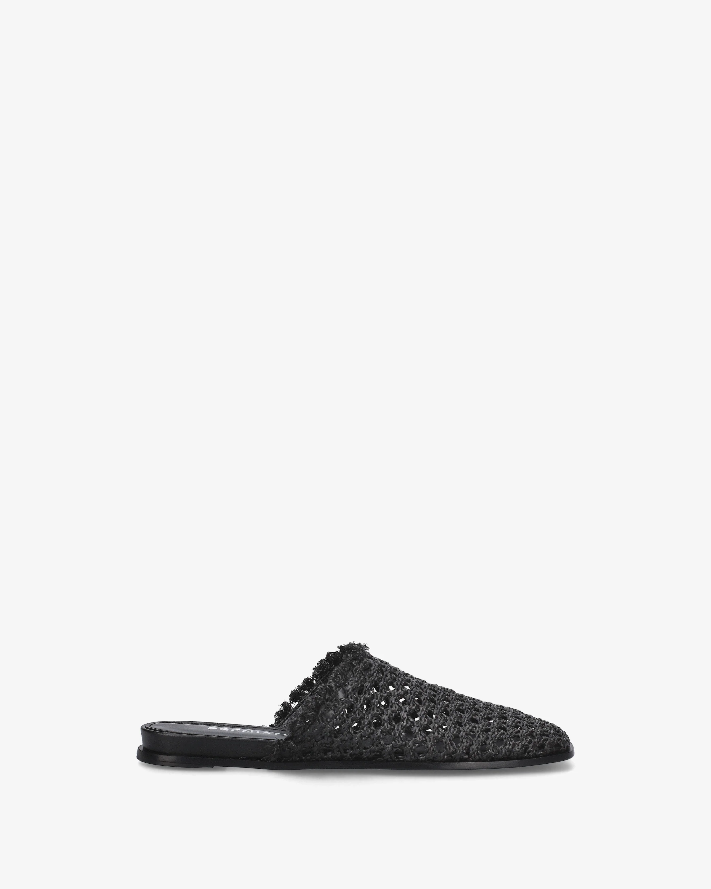 Woven Raffia Sabot
