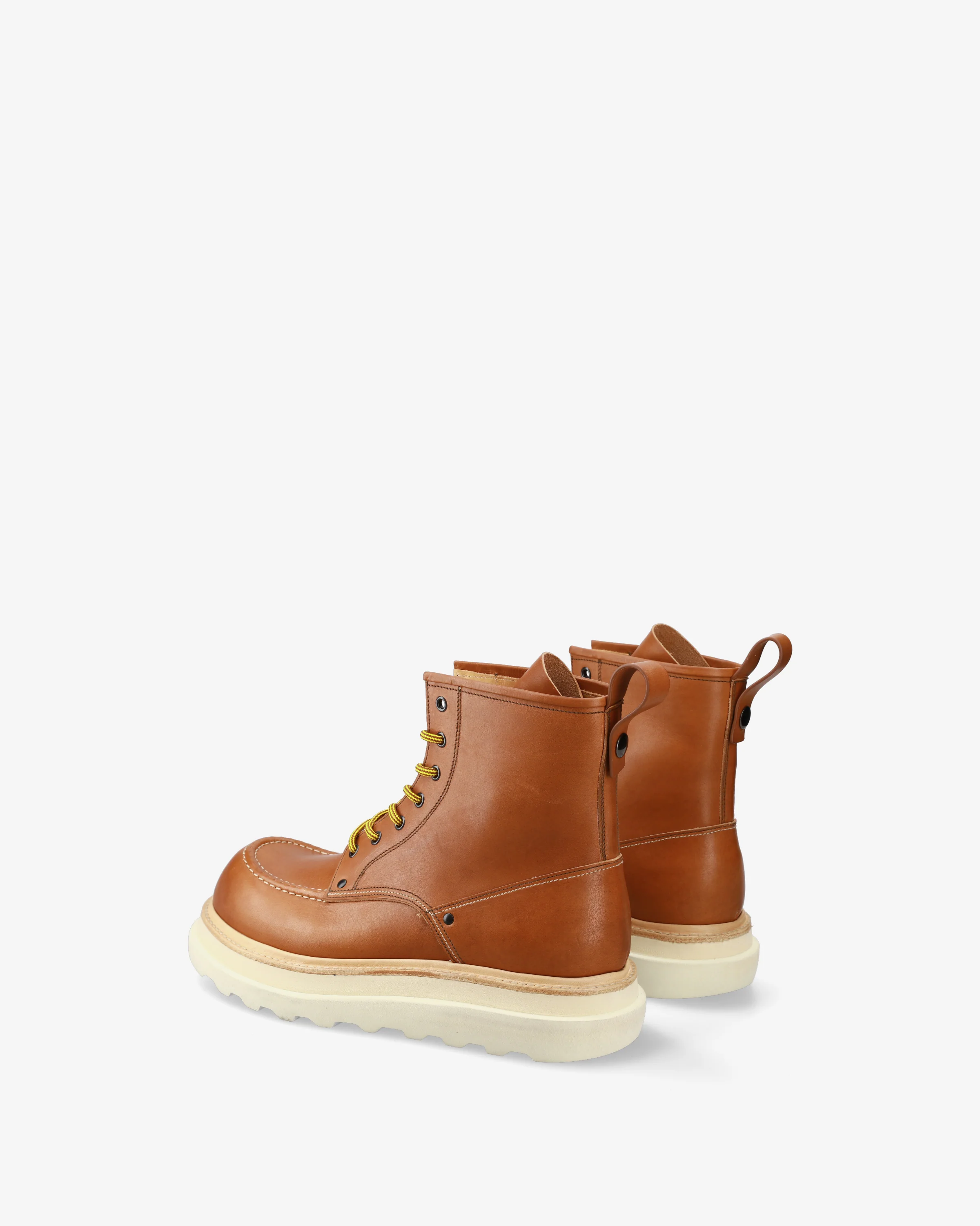 Leather lace-up ankle boots - Image 5