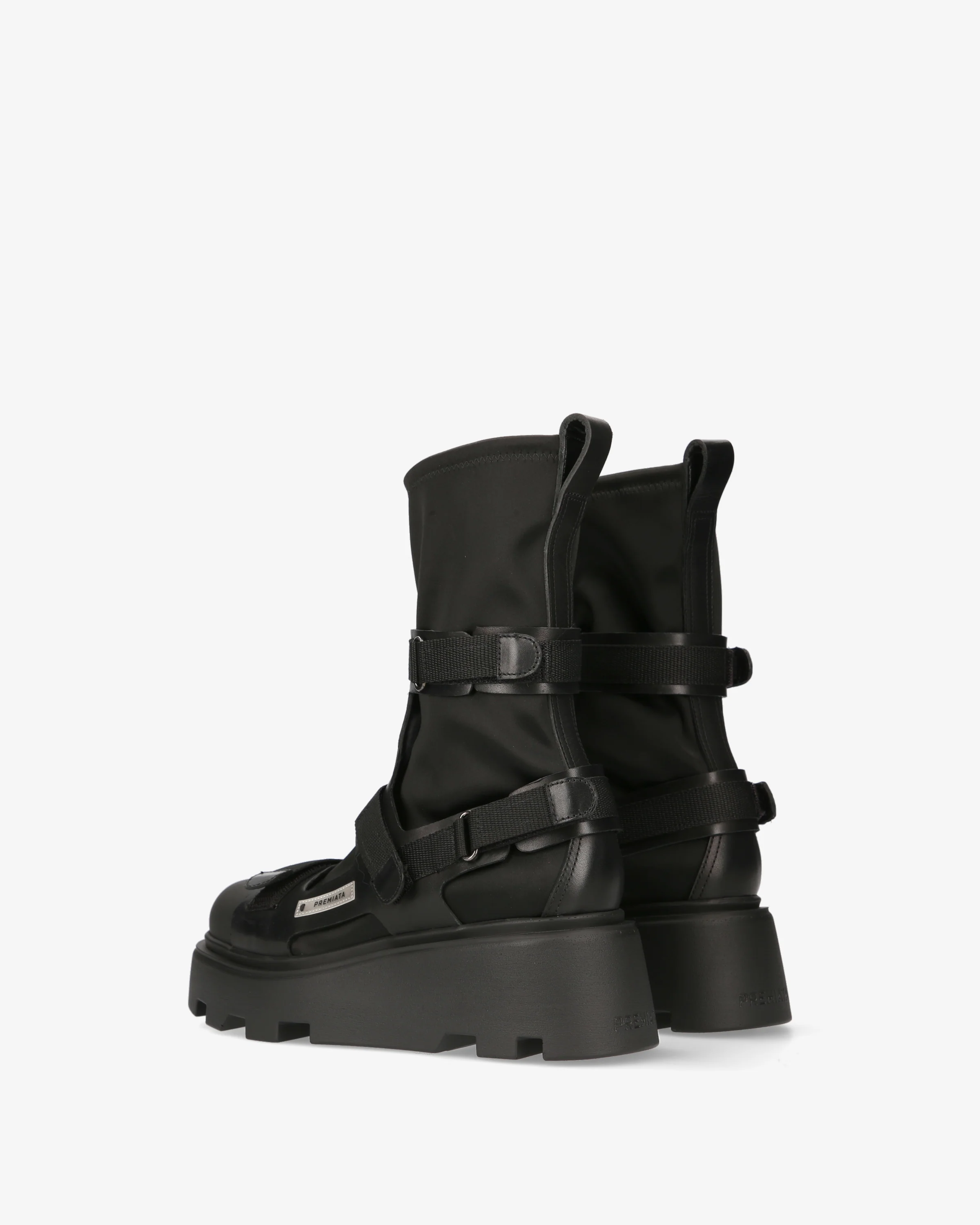 satin and velcro booties - Image 5