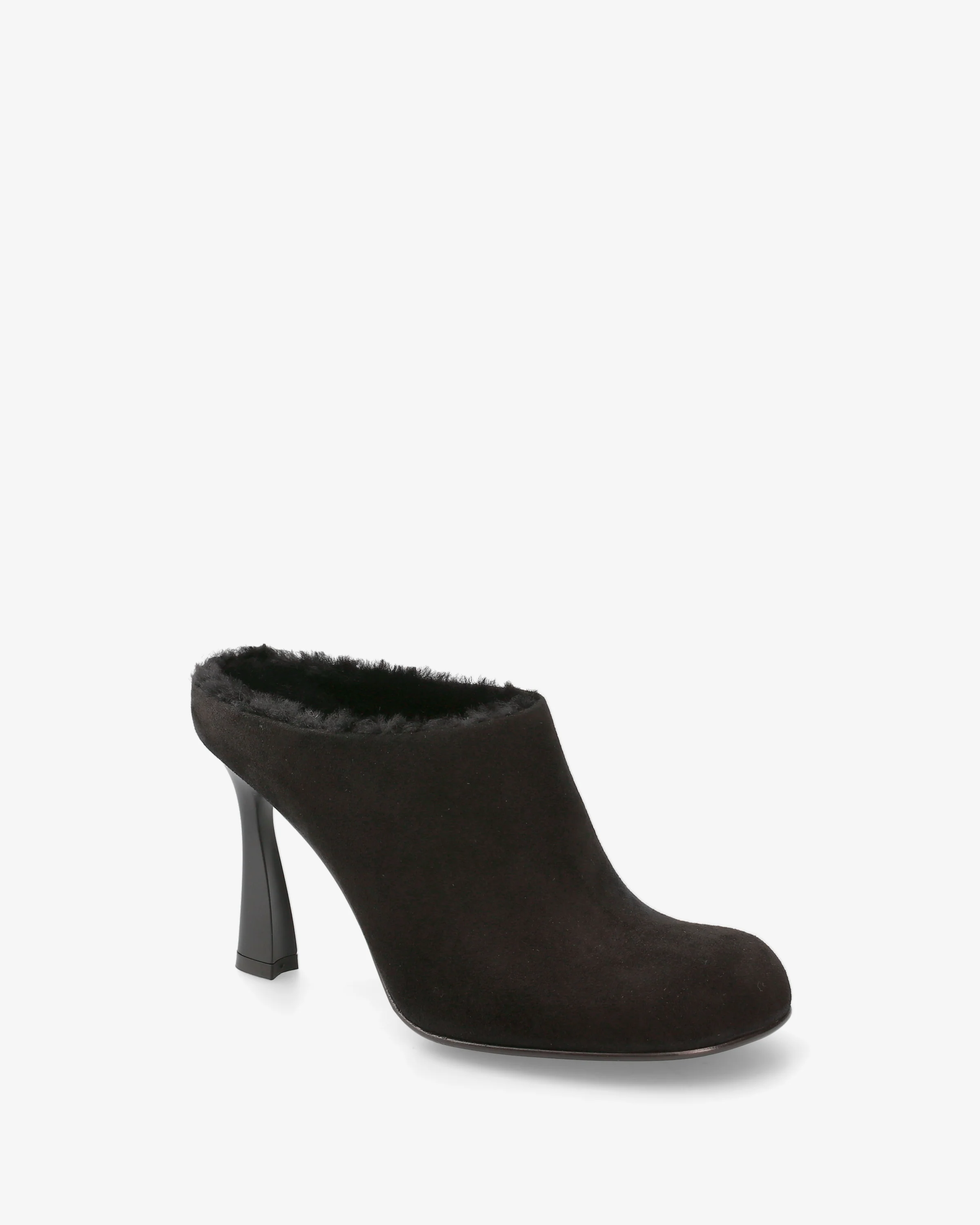 Shoes in Sheepskin and Black Leather - Image 4