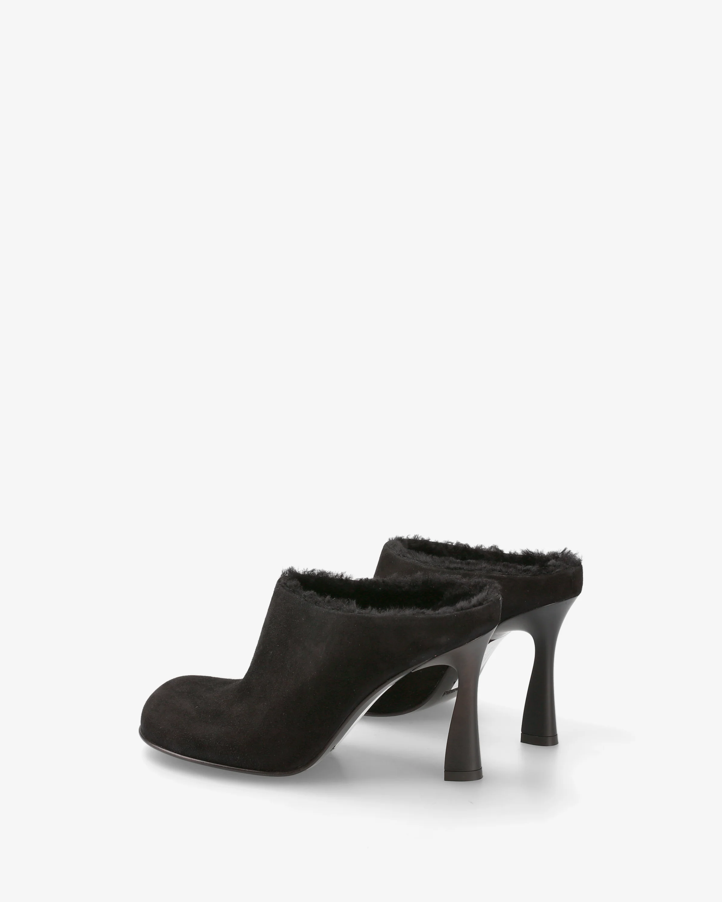Shoes in Sheepskin and Black Leather - Image 5