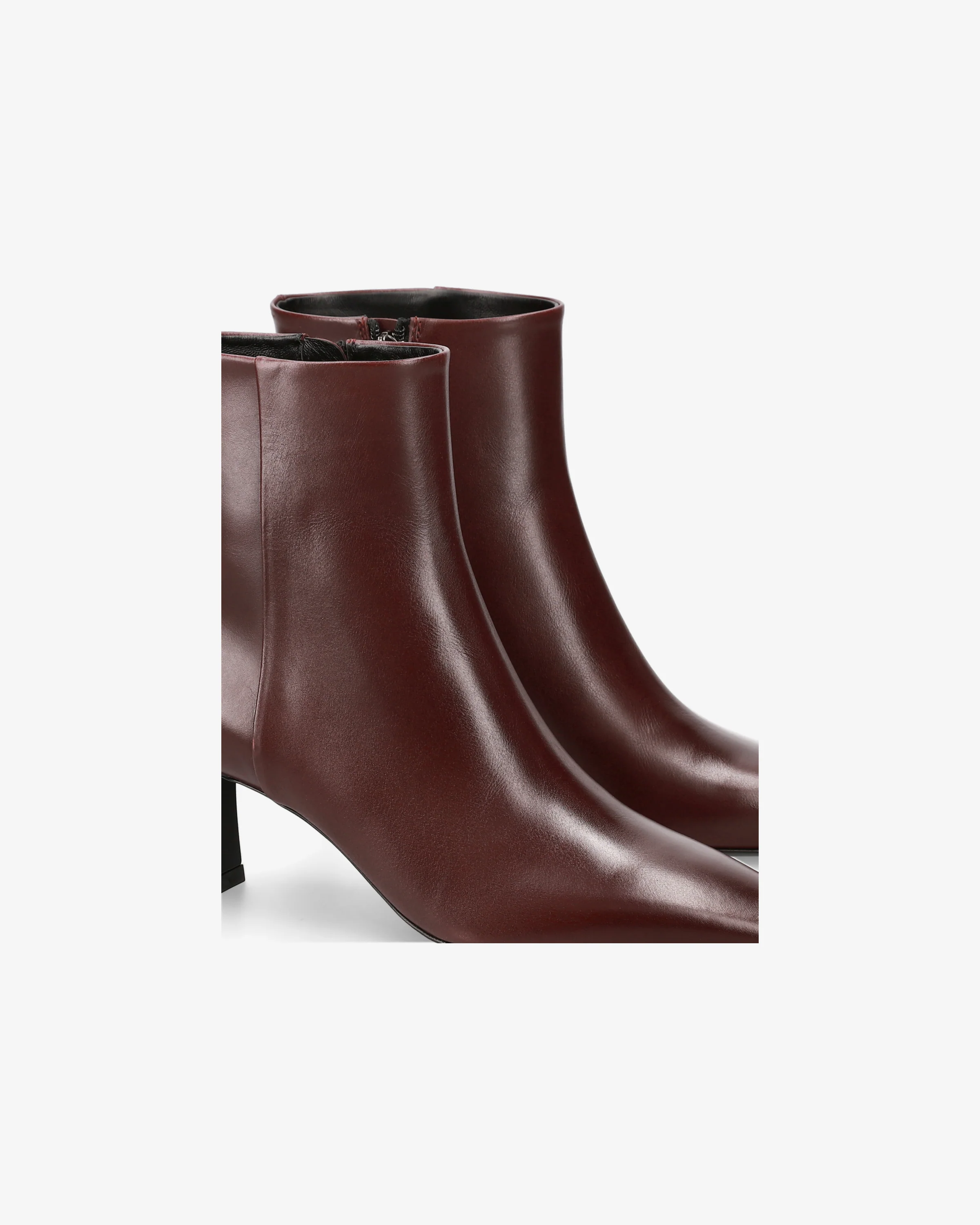 Stivaletti in Pelle Bordeaux - Image 6
