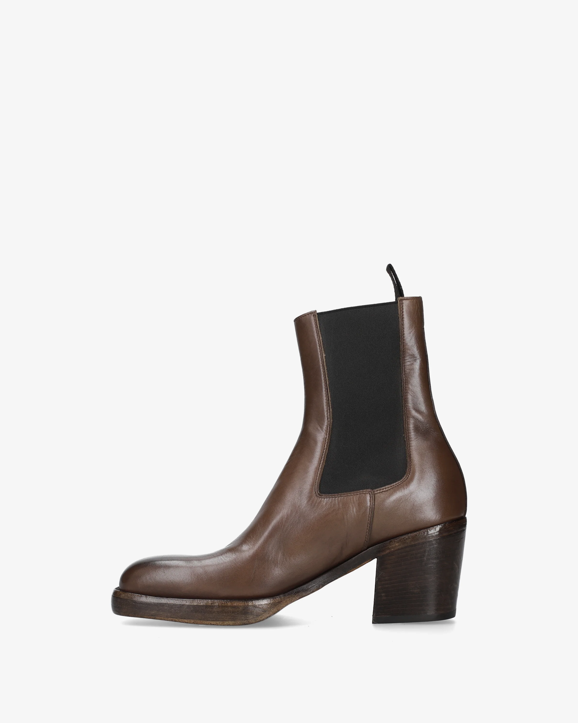 Brown Leather Boots - Image 3
