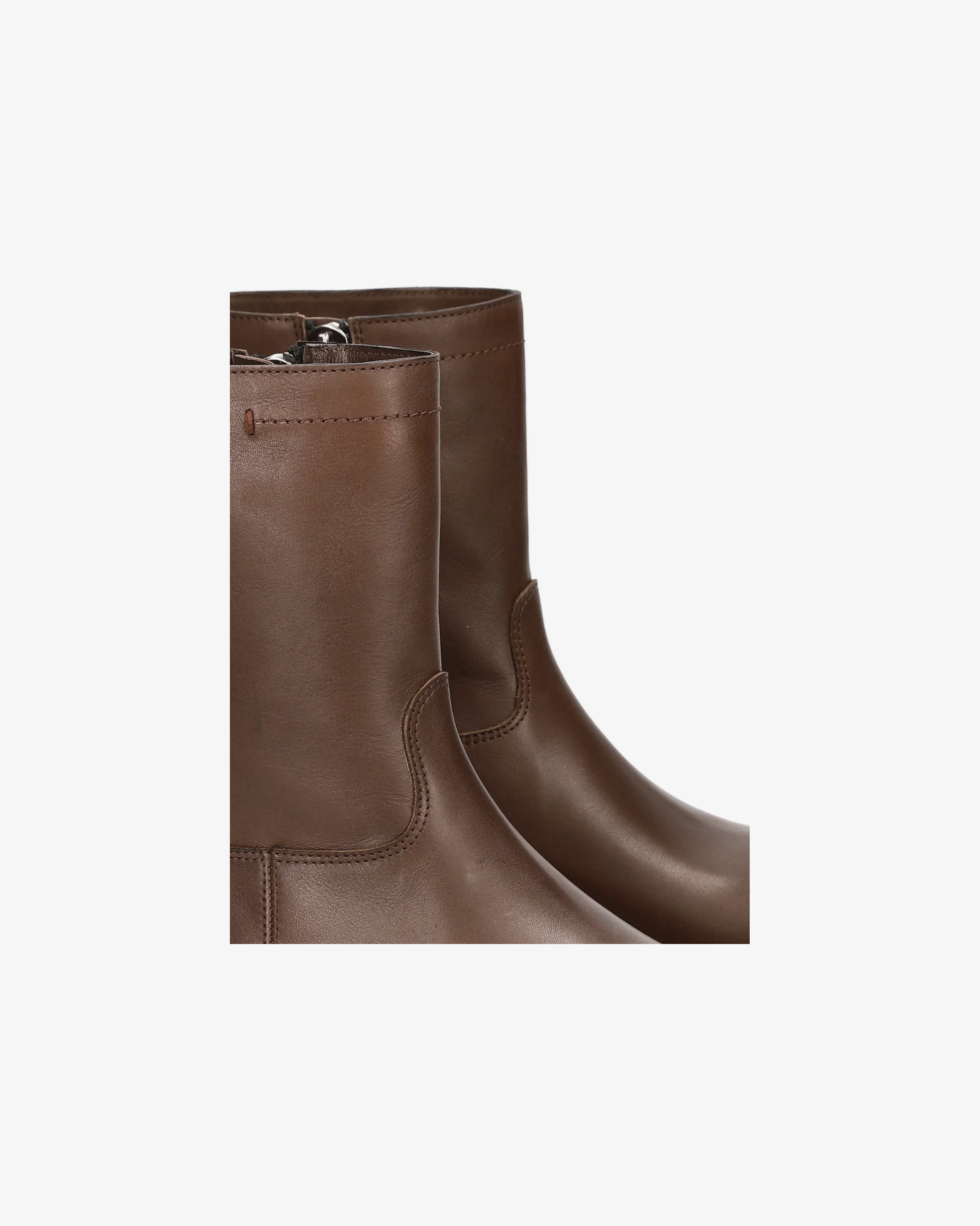 Brown Leather Boots - Image 6