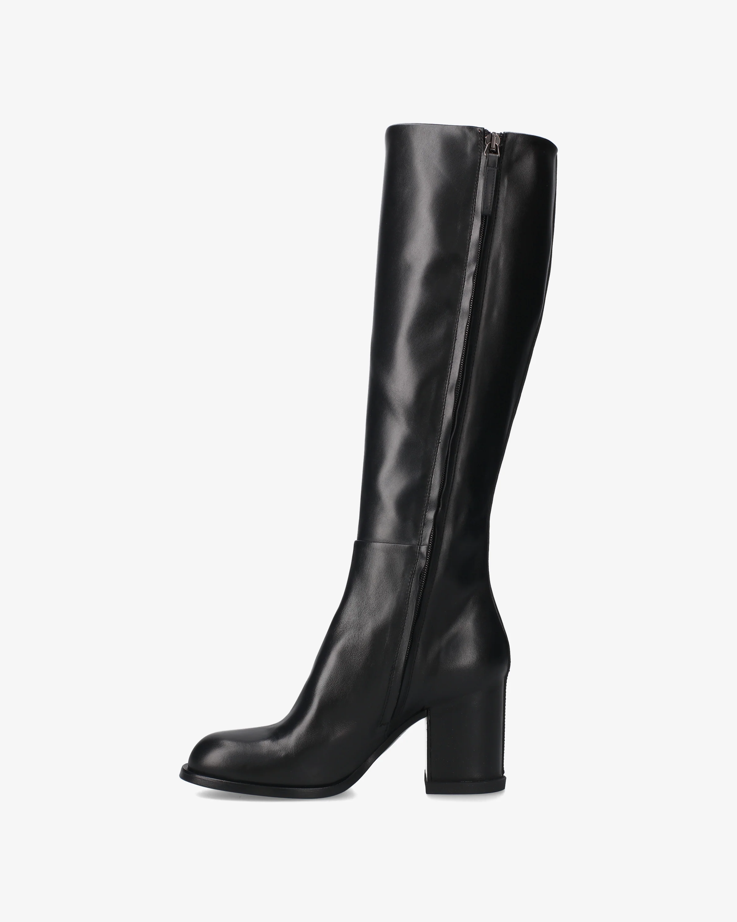 Black Leather Boots - Image 3