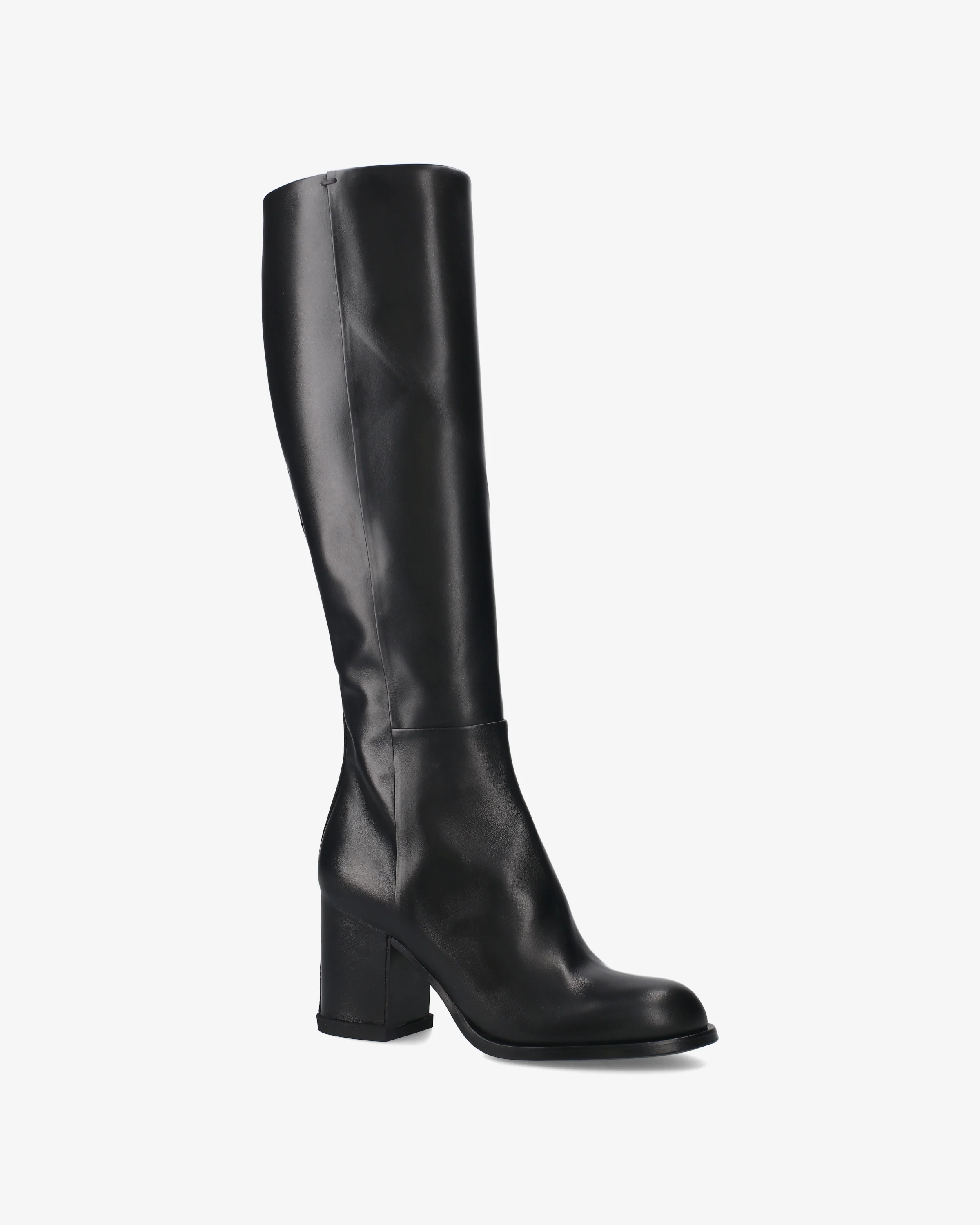 Black Leather Boots - Image 4