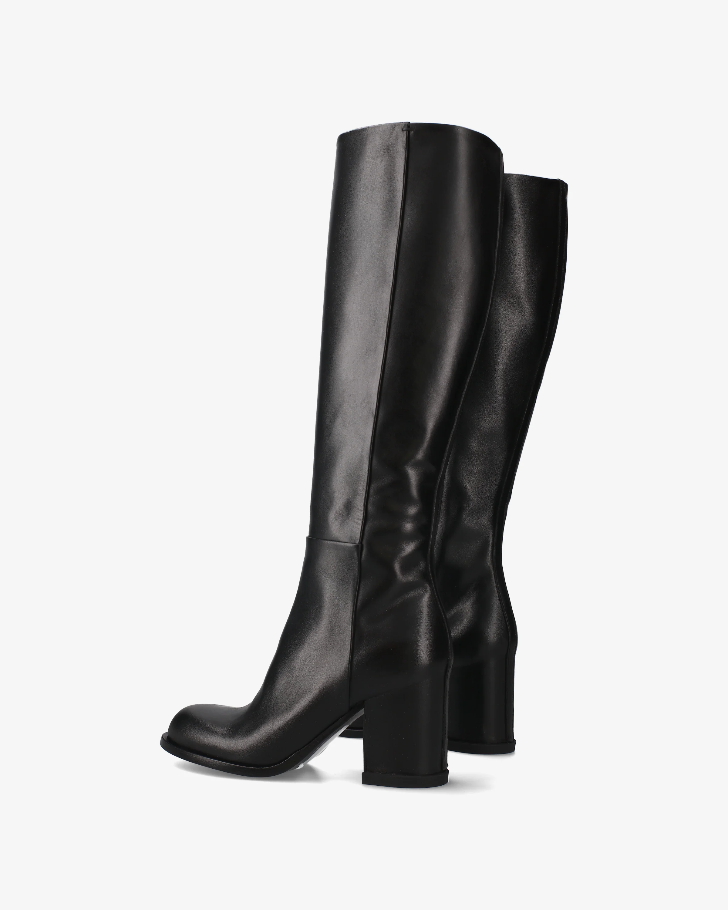 Black Leather Boots - Image 5