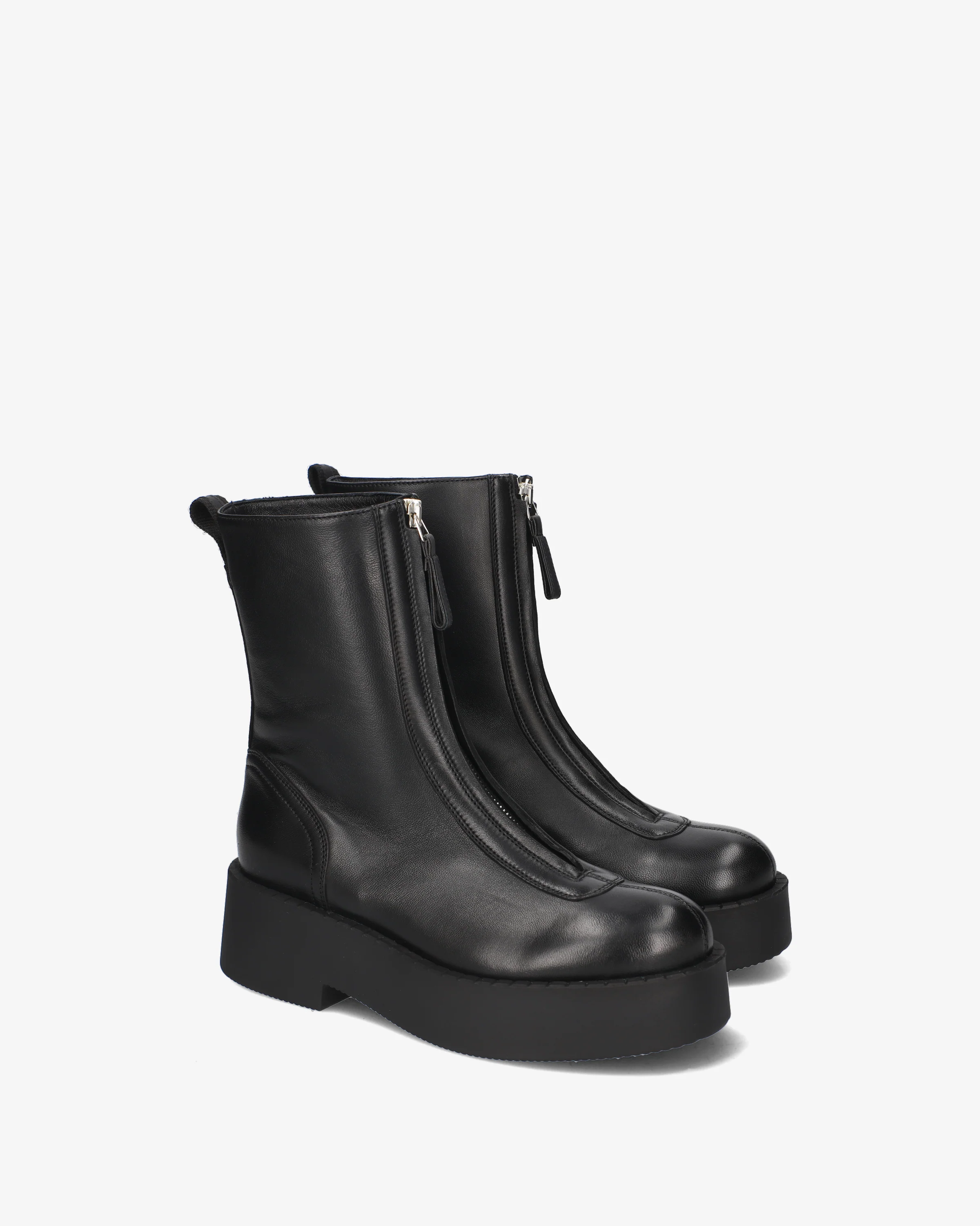 Black Leather Boots - Image 2