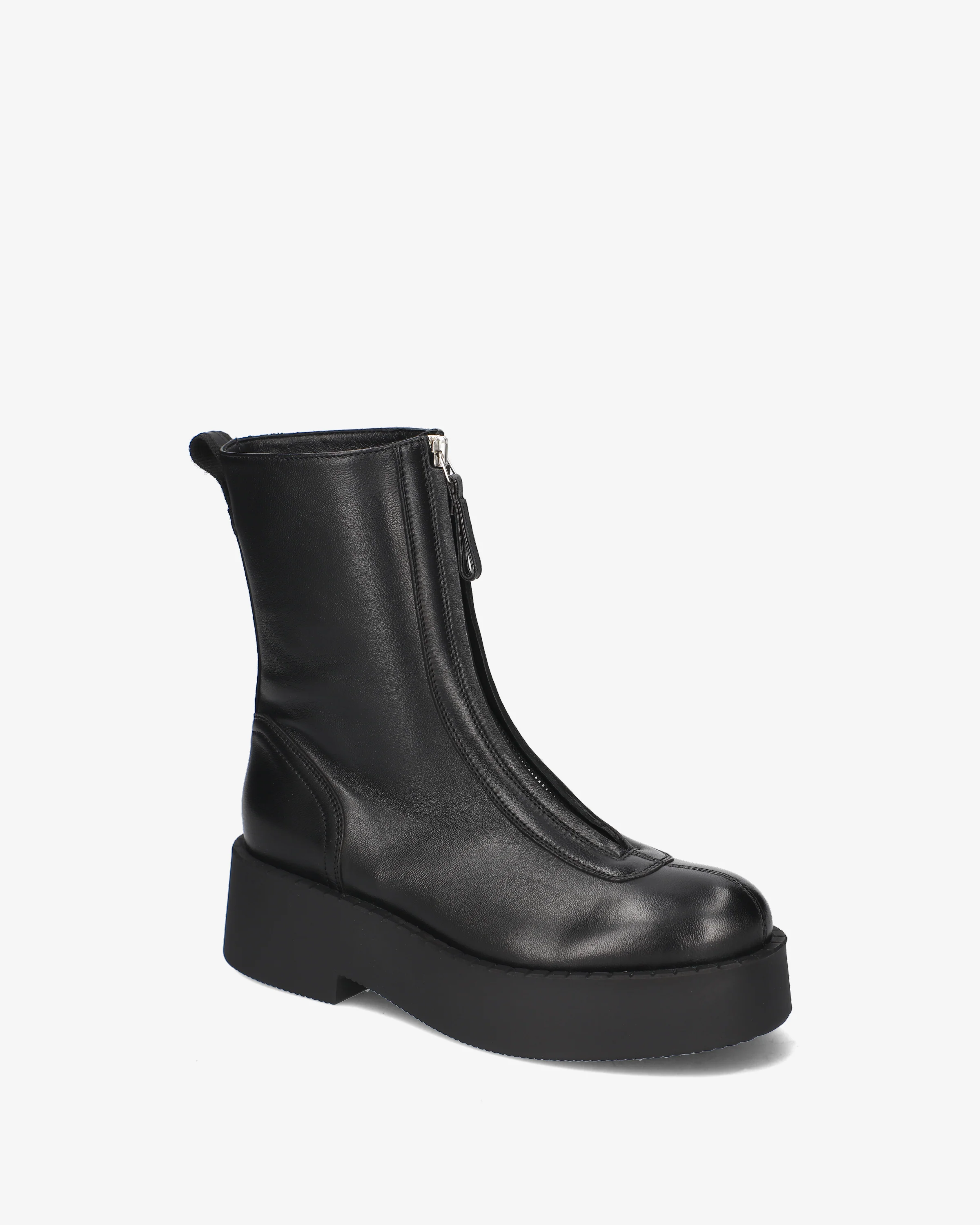 Black Leather Boots - Image 4