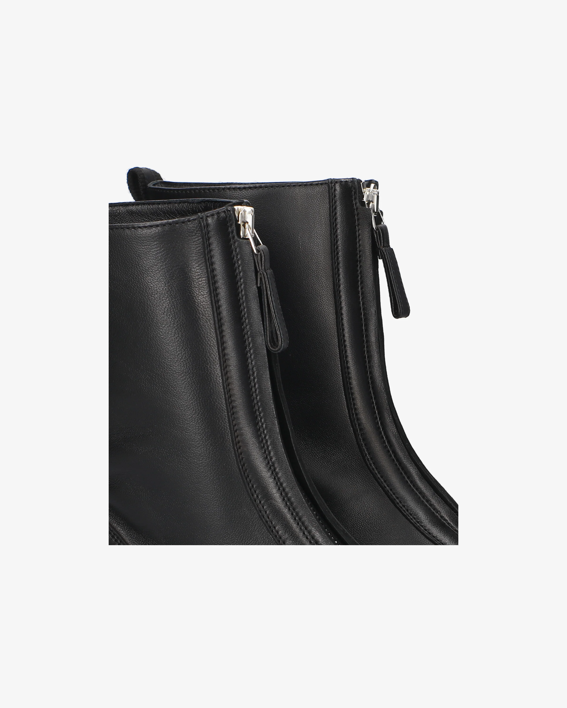 Black Leather Boots - Image 6
