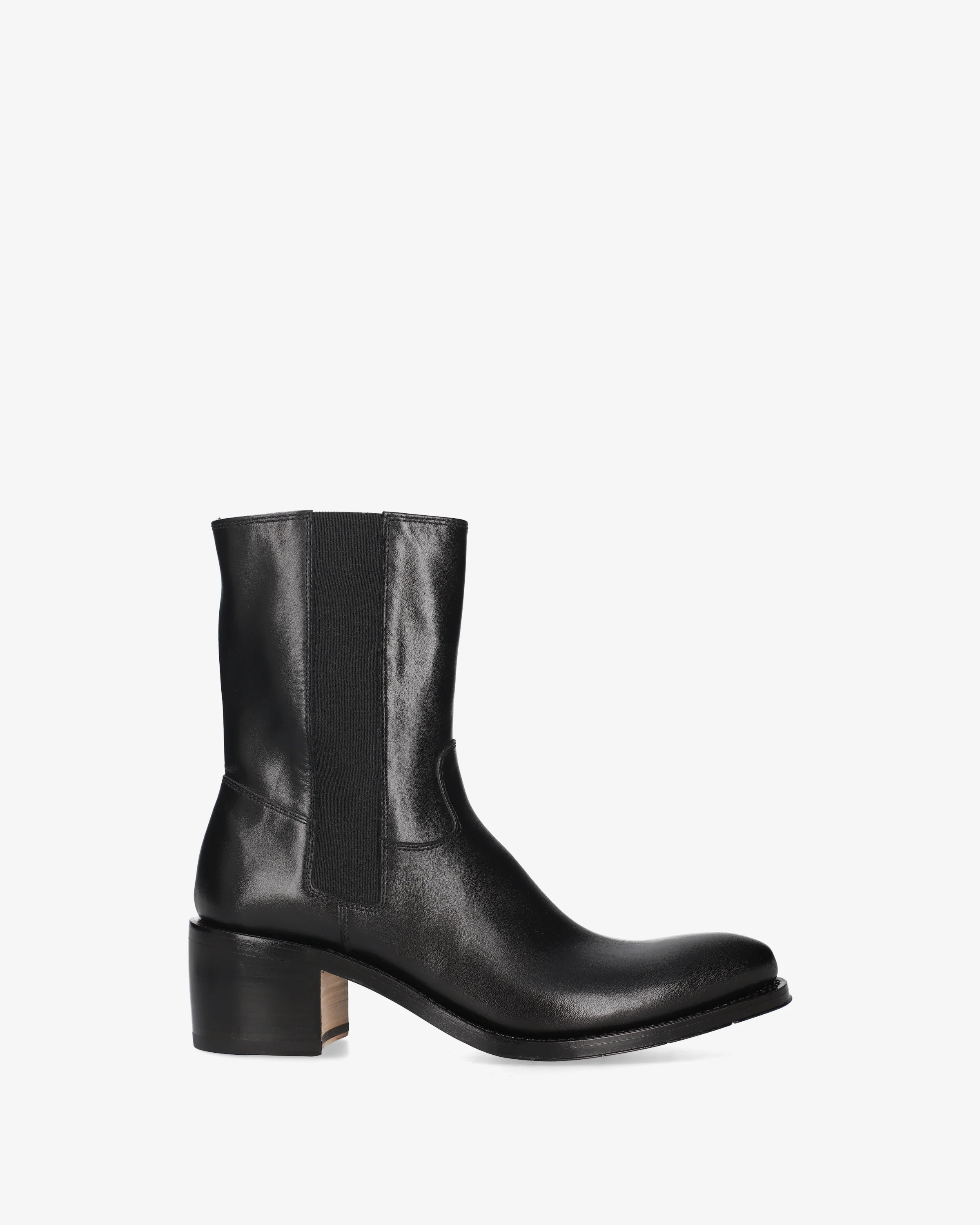 Black Leather Boots