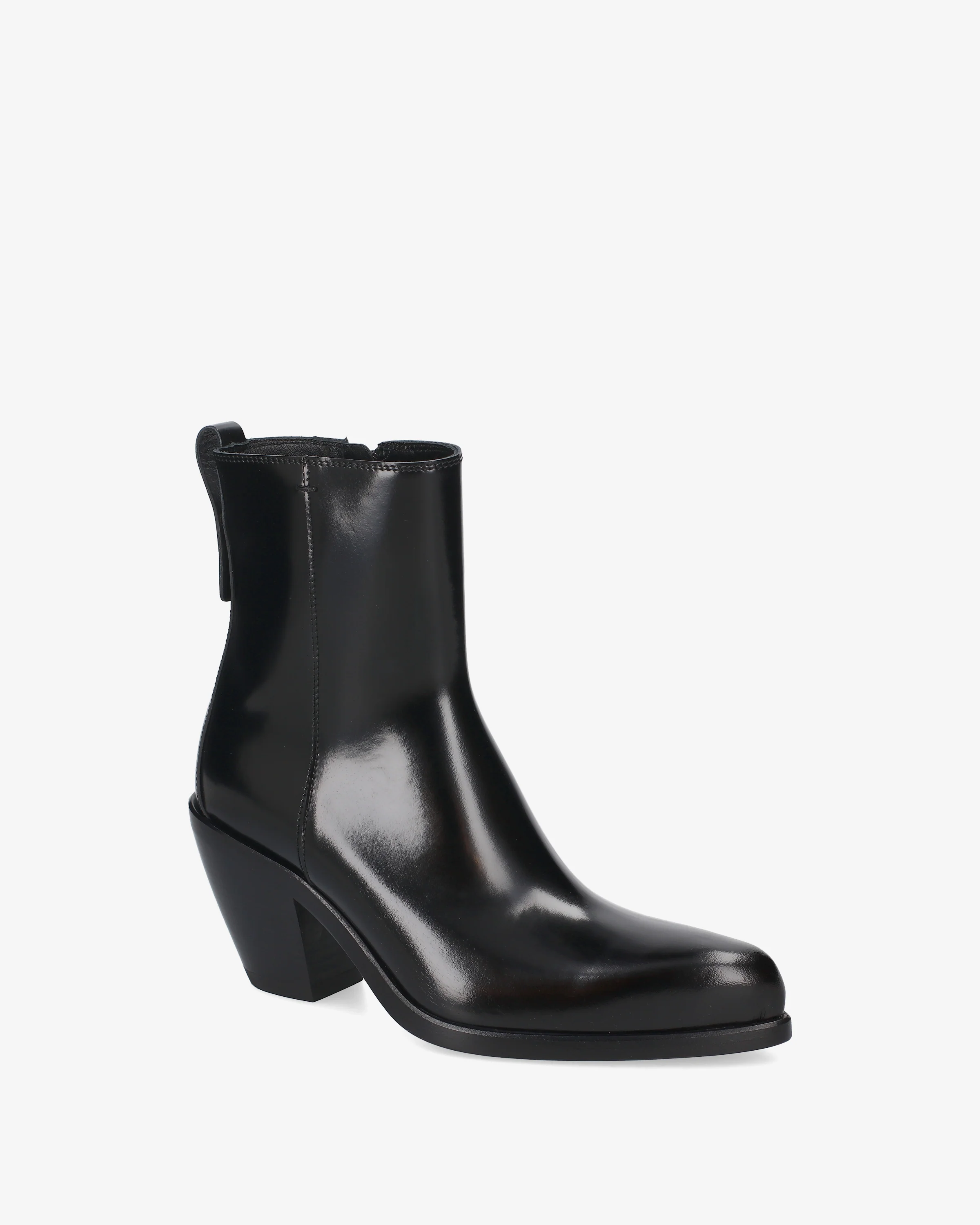Black Leather Boots - Image 4