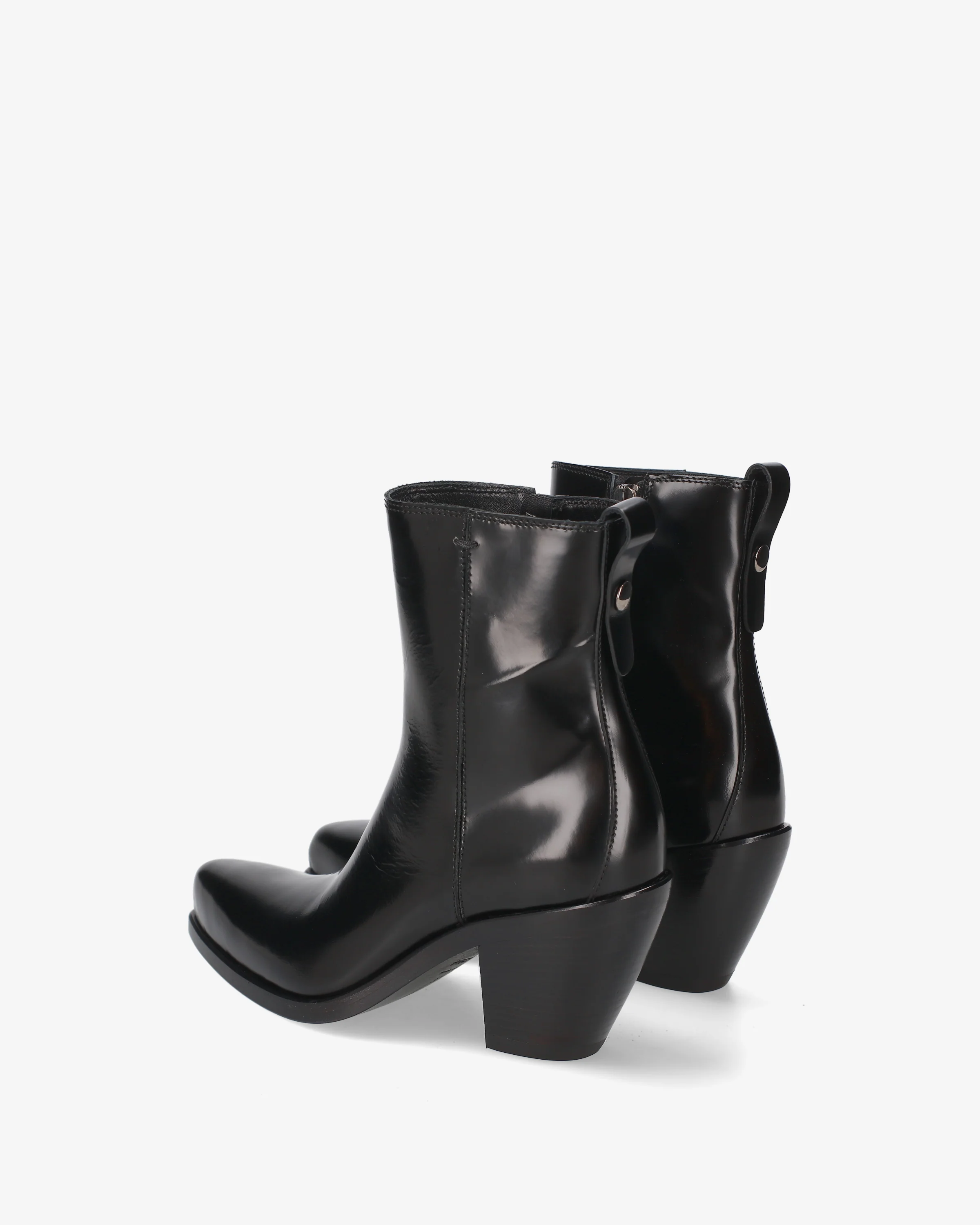 Black Leather Boots - Image 5