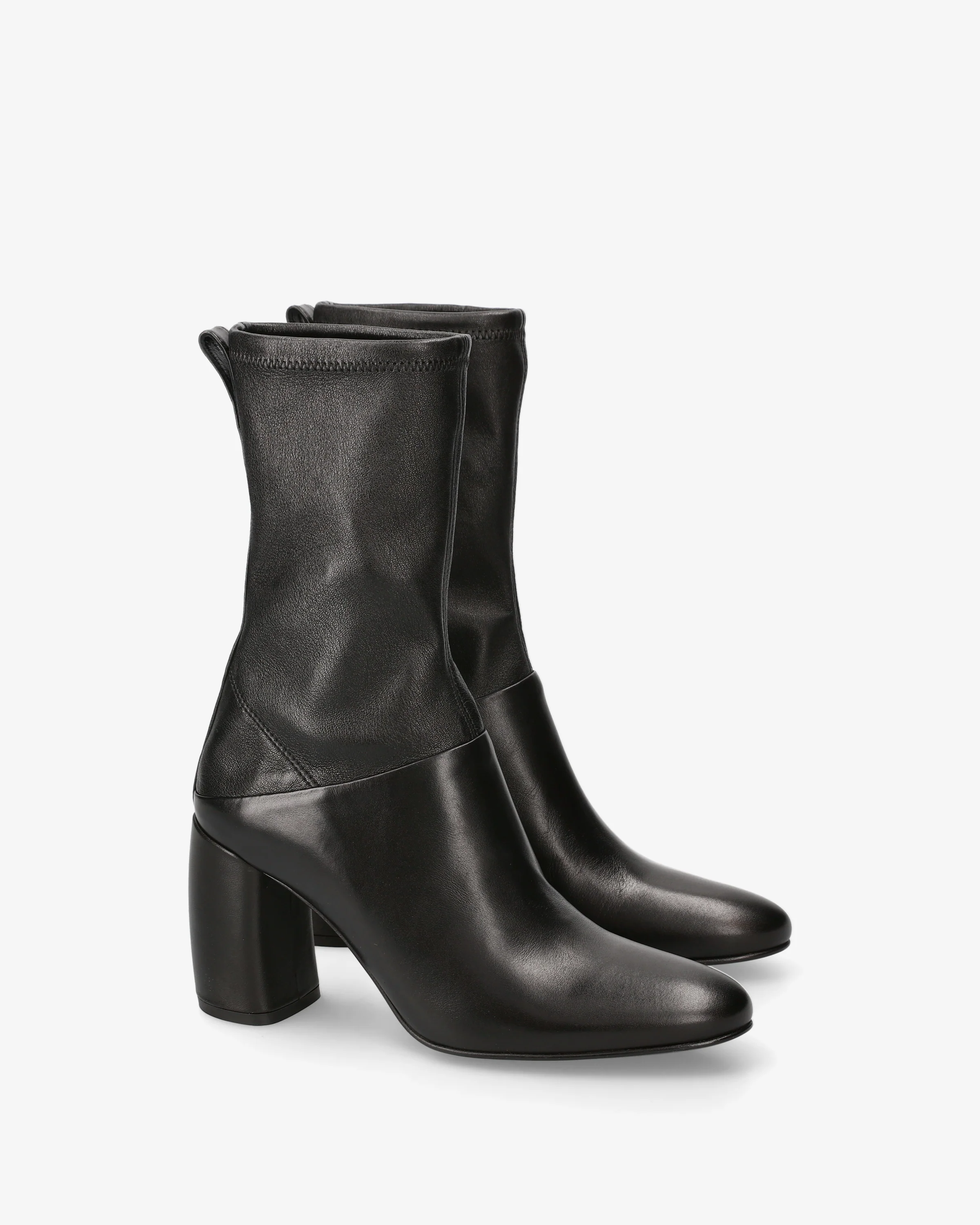Black Leather Boots - Image 2