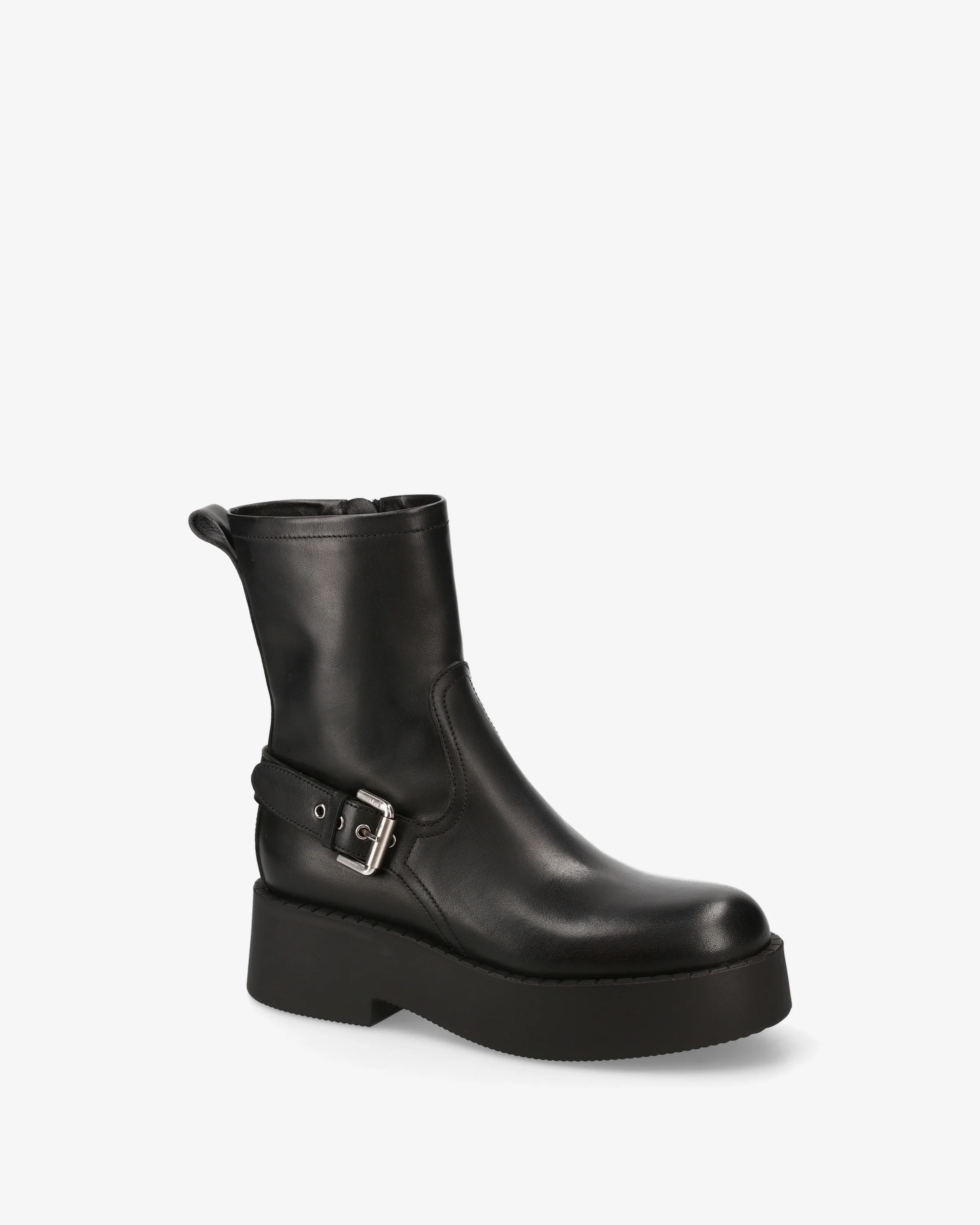 Black Leather Boots - Image 4