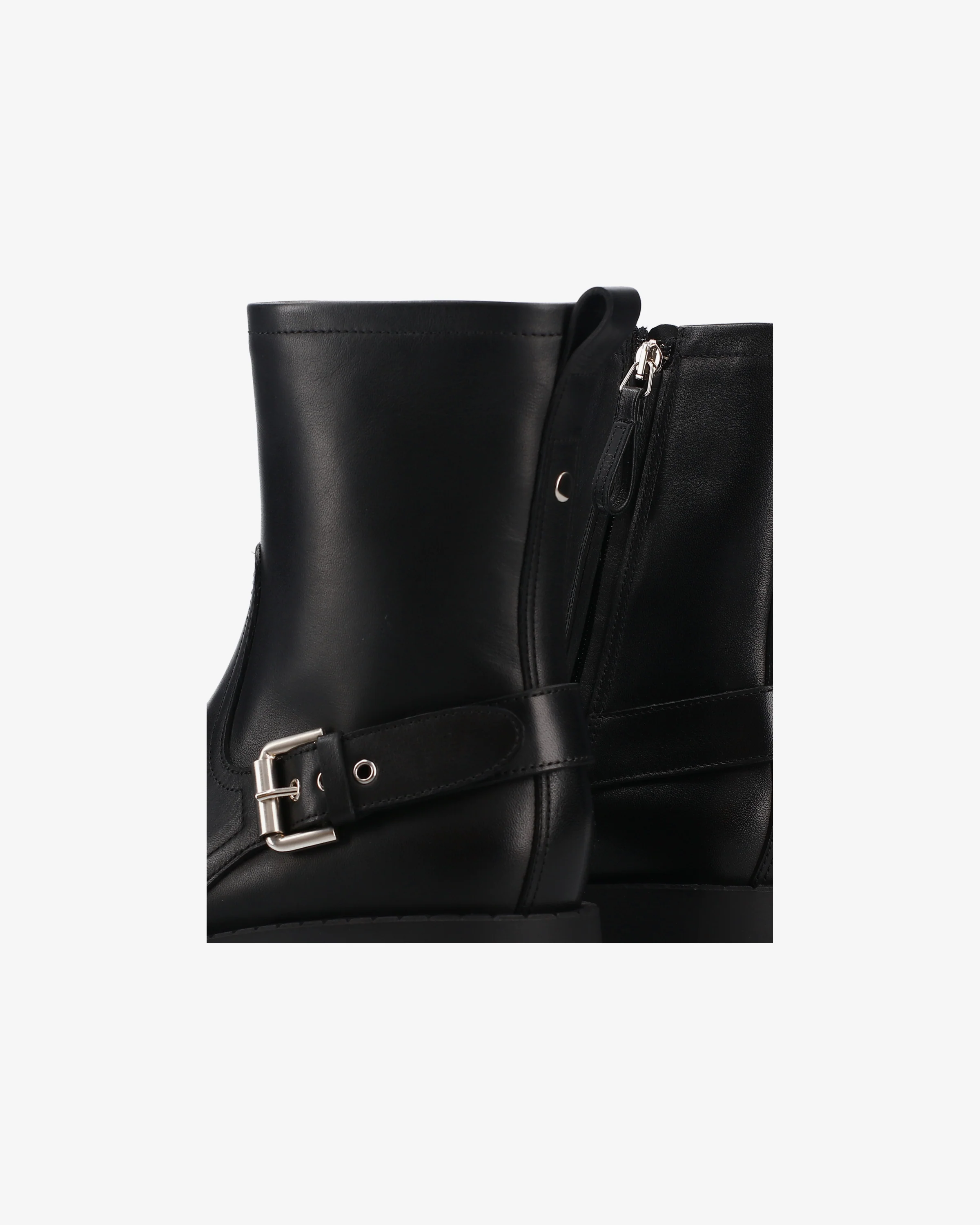 Black Leather Boots - Image 6