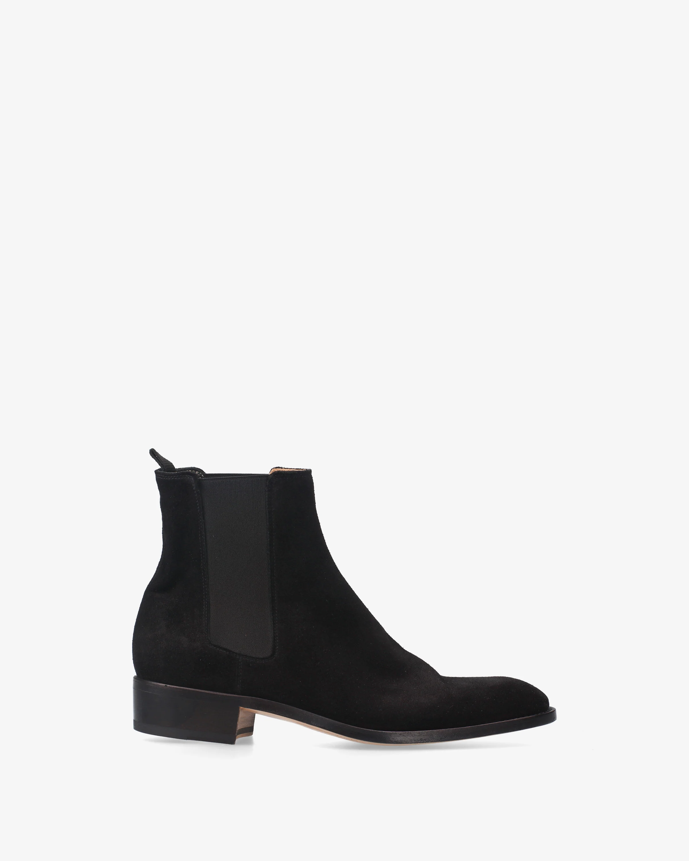 Black Suede Ankle Boots