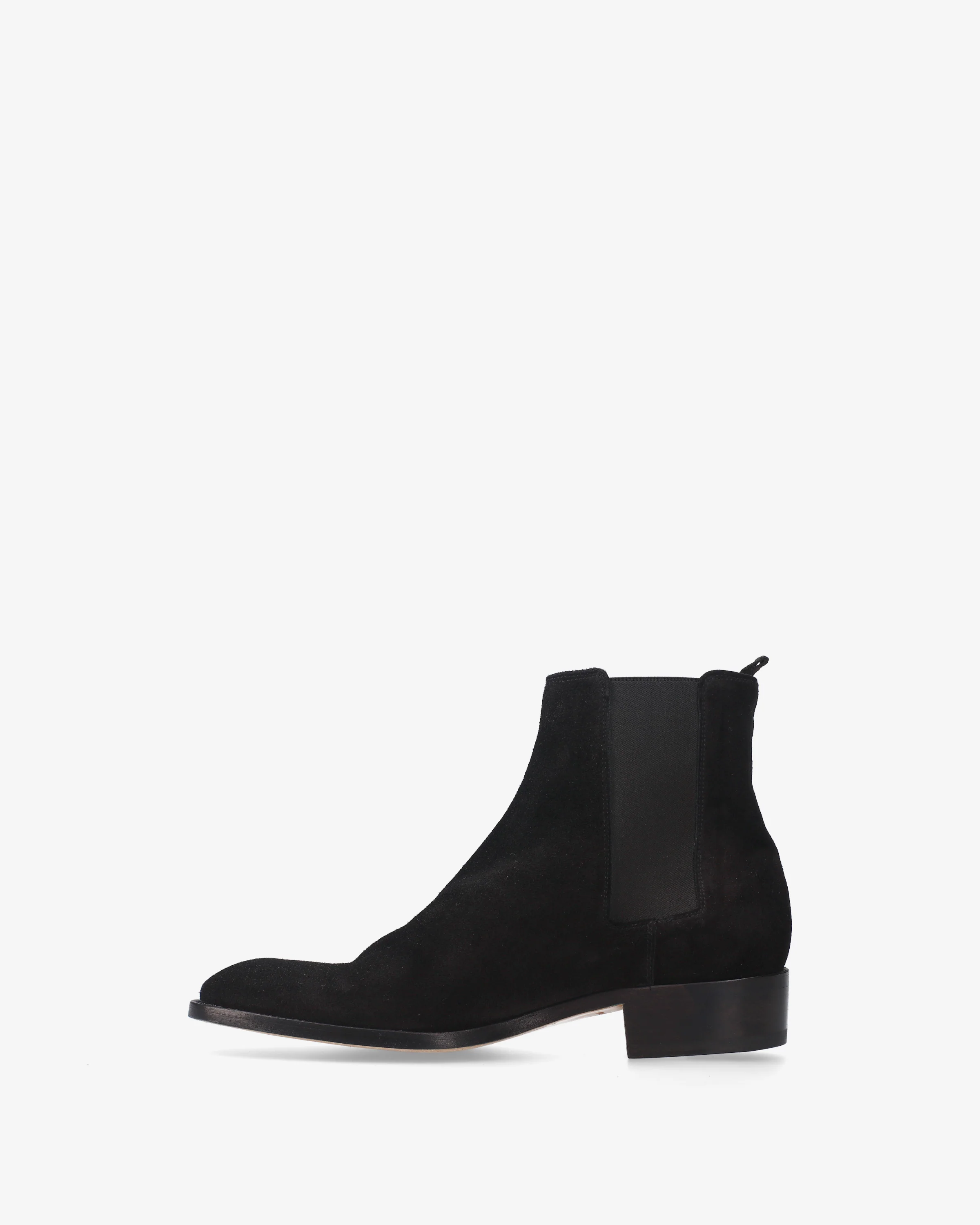 Black Suede Ankle Boots - Image 3