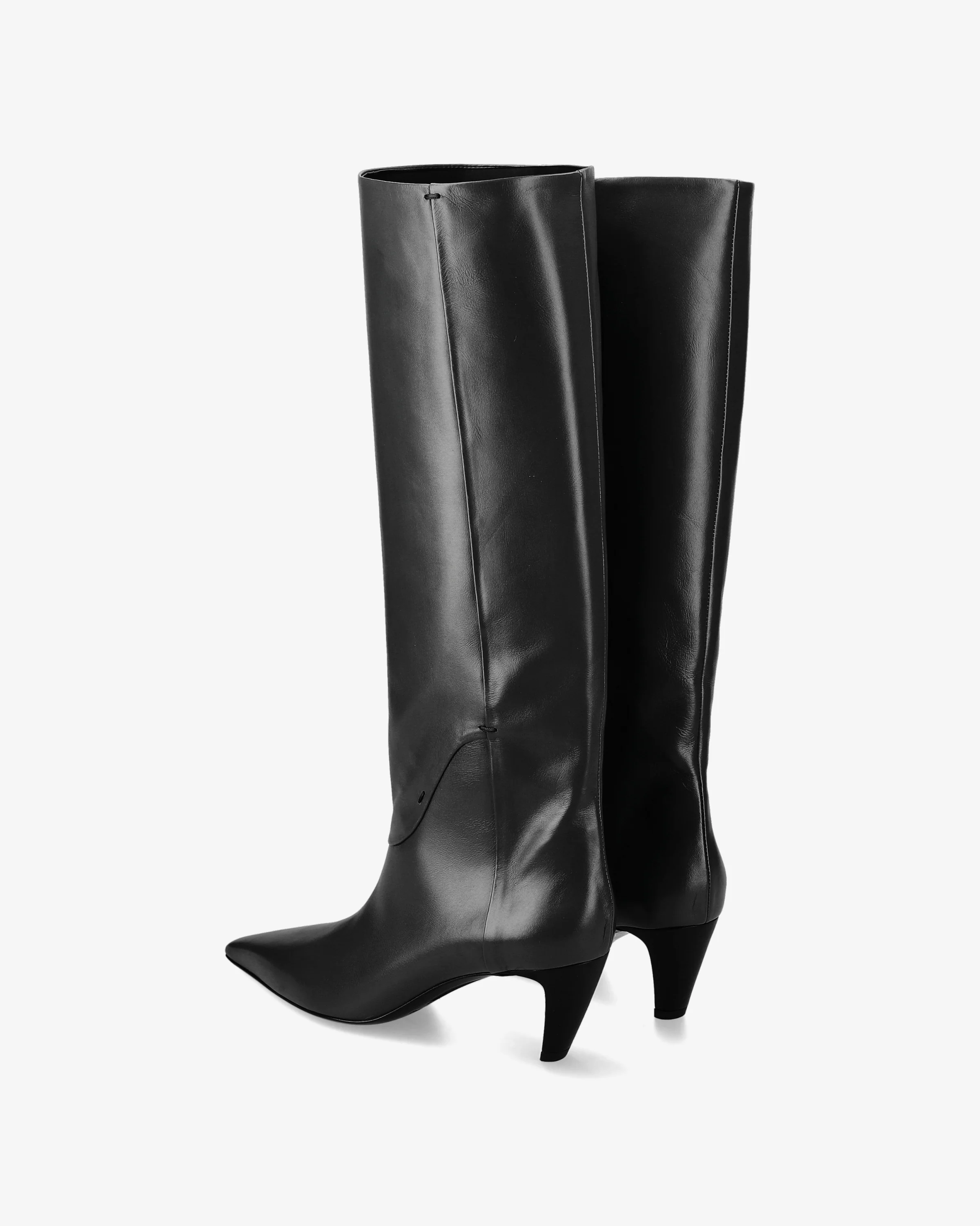 Black Leather Boots - Image 5