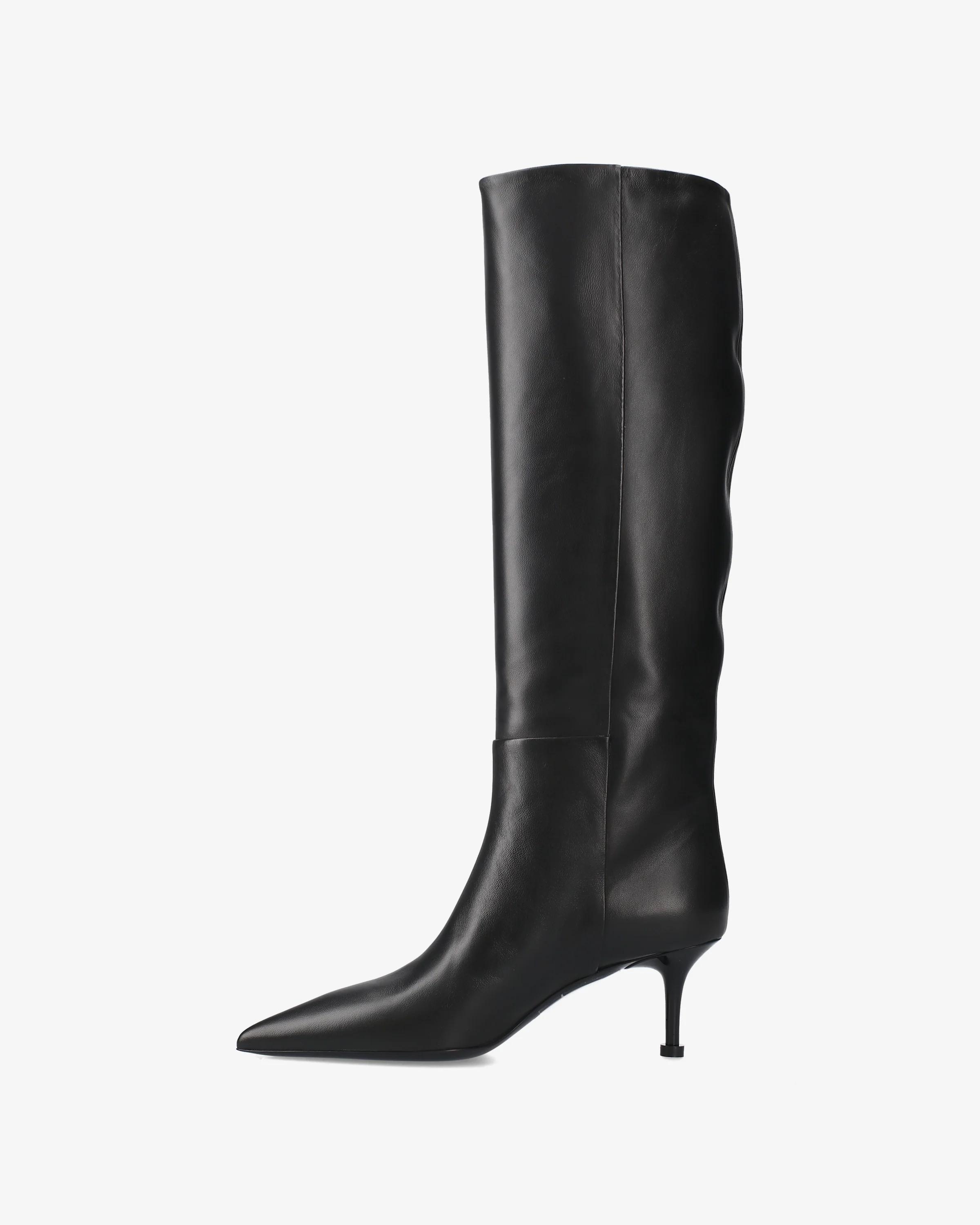 Black Leather Boots - Image 3
