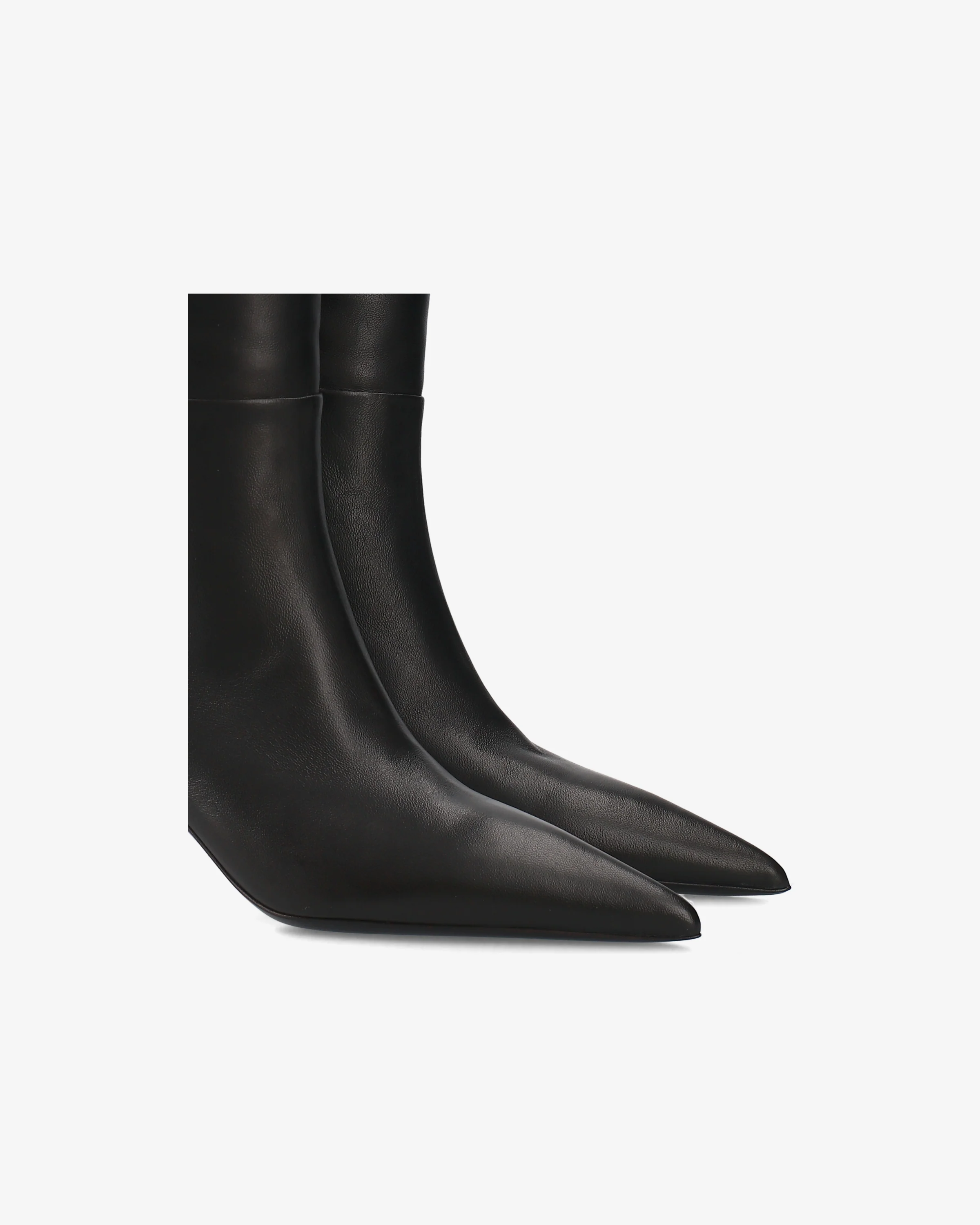 Black Leather Boots - Image 6