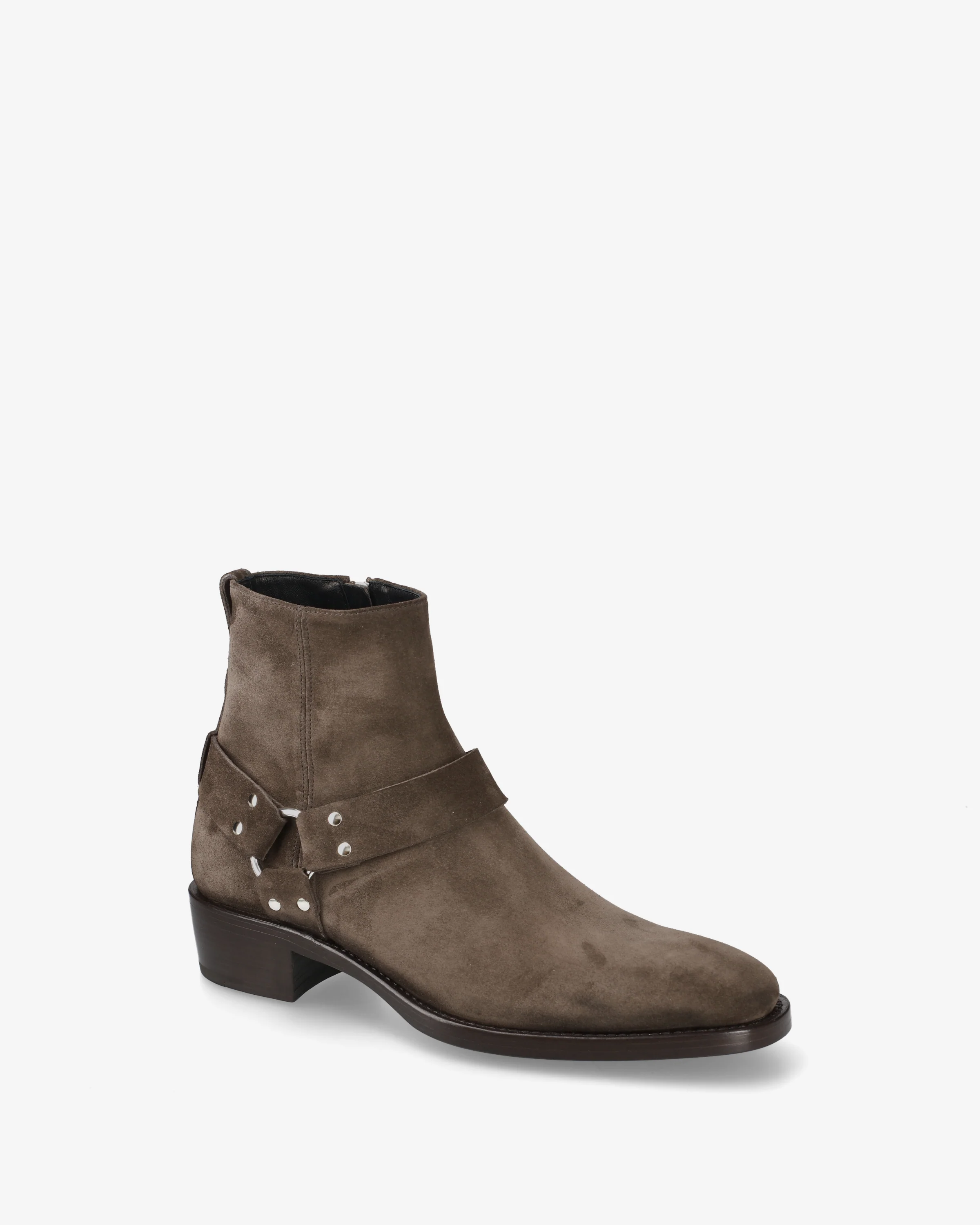 Brown Suede Leather Boots - Image 4